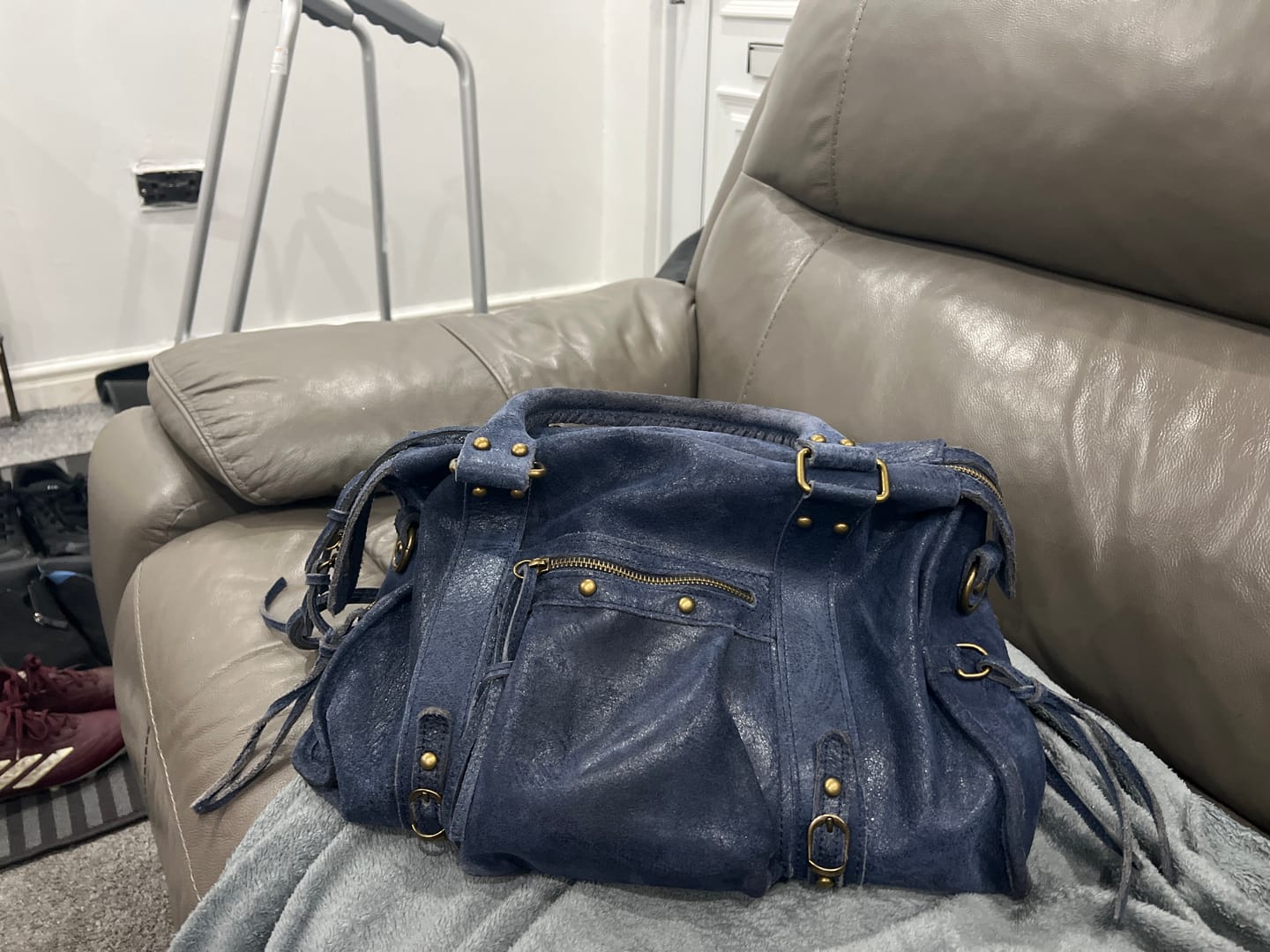 Customer photo review of It girl bag navy
