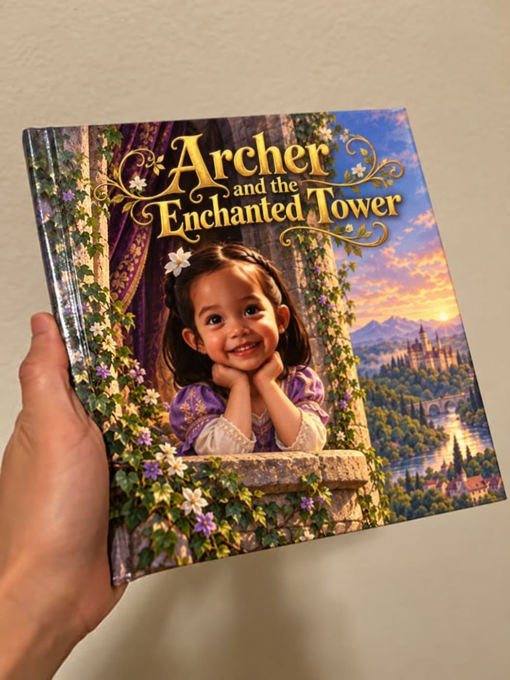 Customer photo review of Amelia and the Beast’s Enchanted Castle — Personalized Storybook