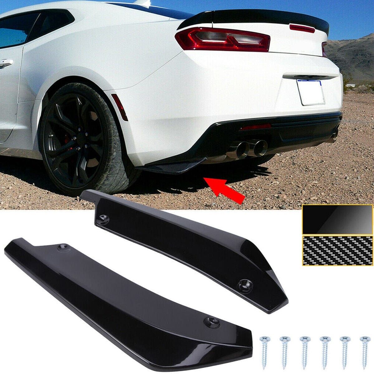 Customer photo review of 2016-2024 Chevrolet Camaro Real Carbon Fiber Front Mirror Cap Covers