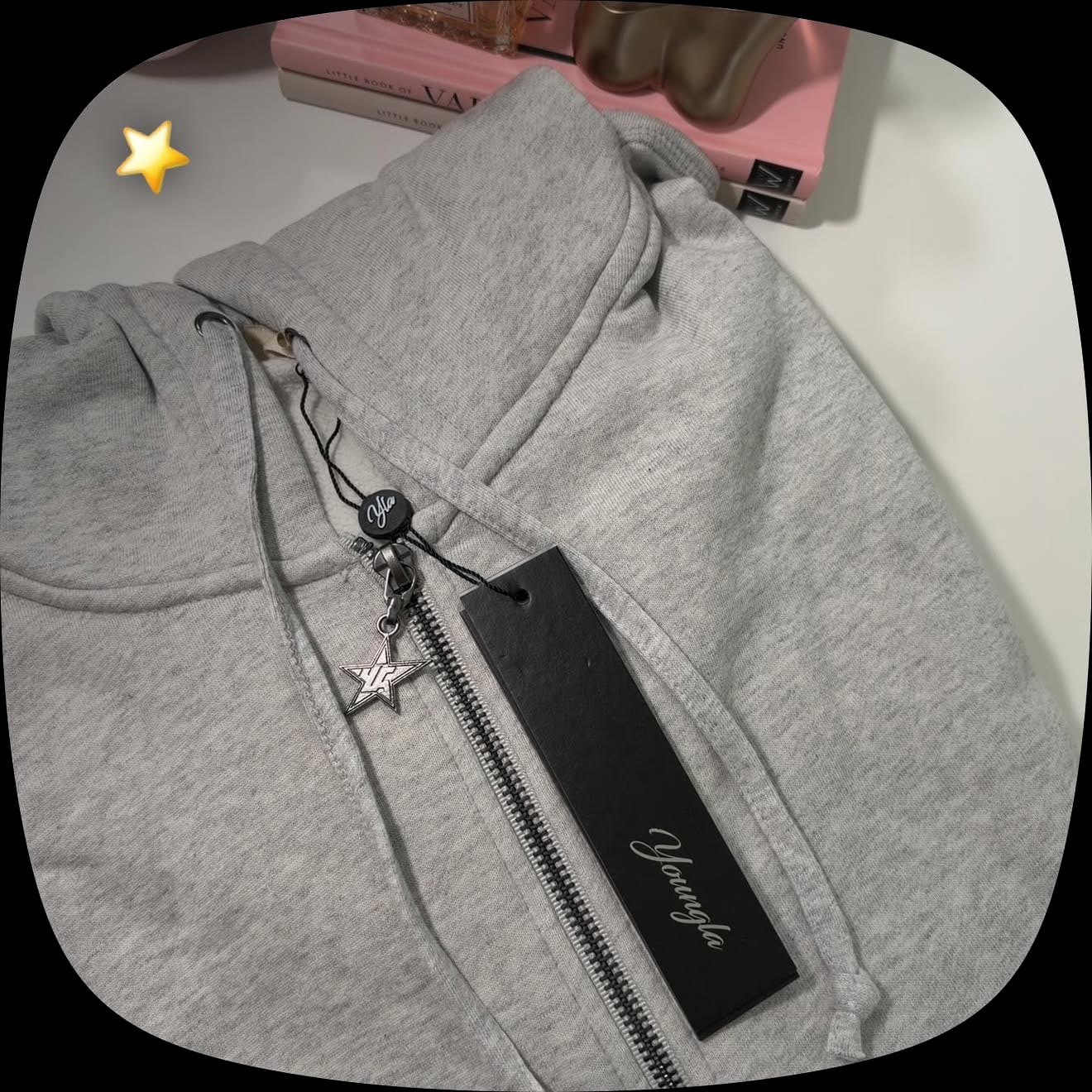 Customer photo review of W533 Flashback Zip Hoodie