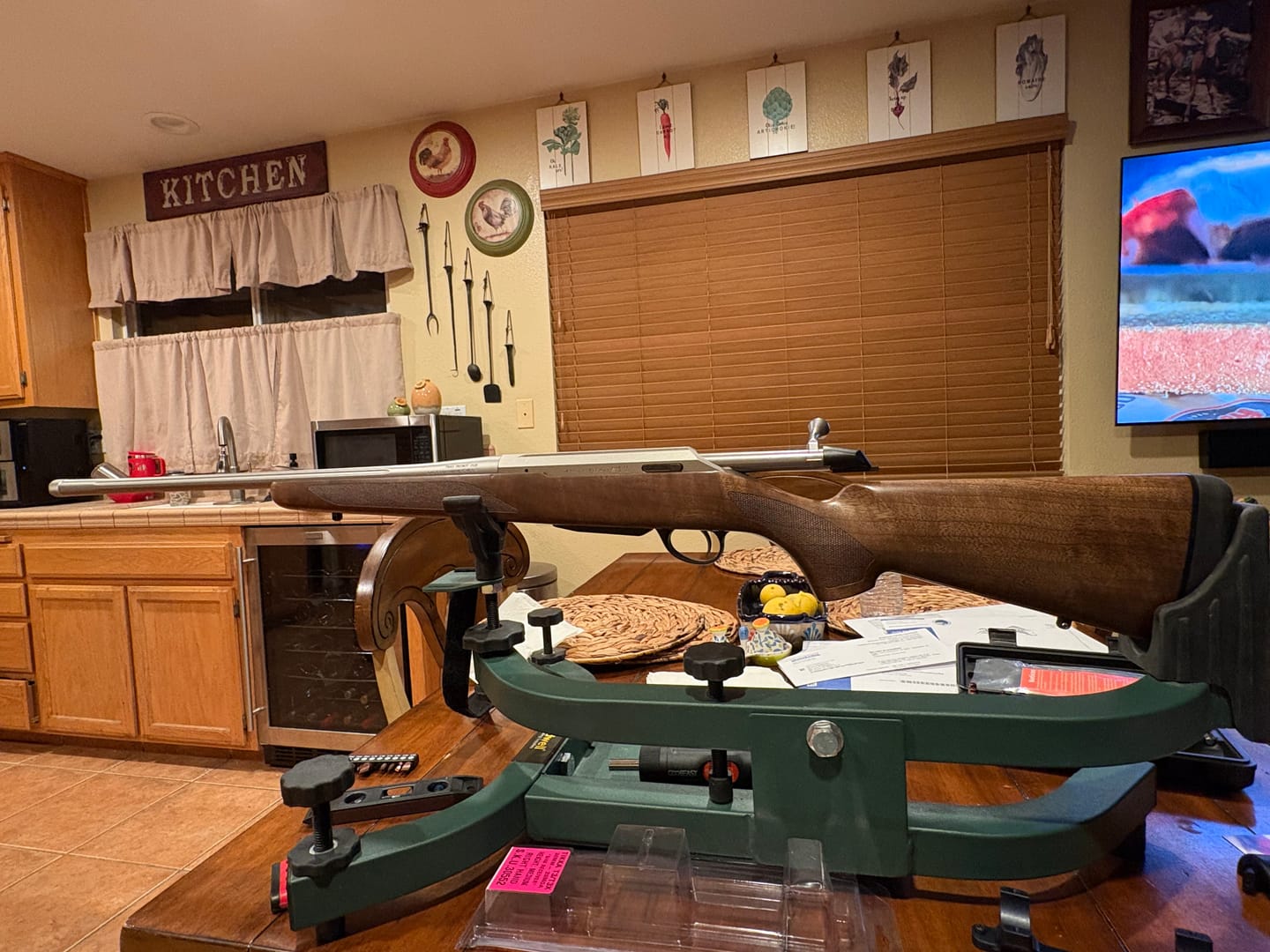 Customer photo review of T3x Hunter - Wood/Stainless