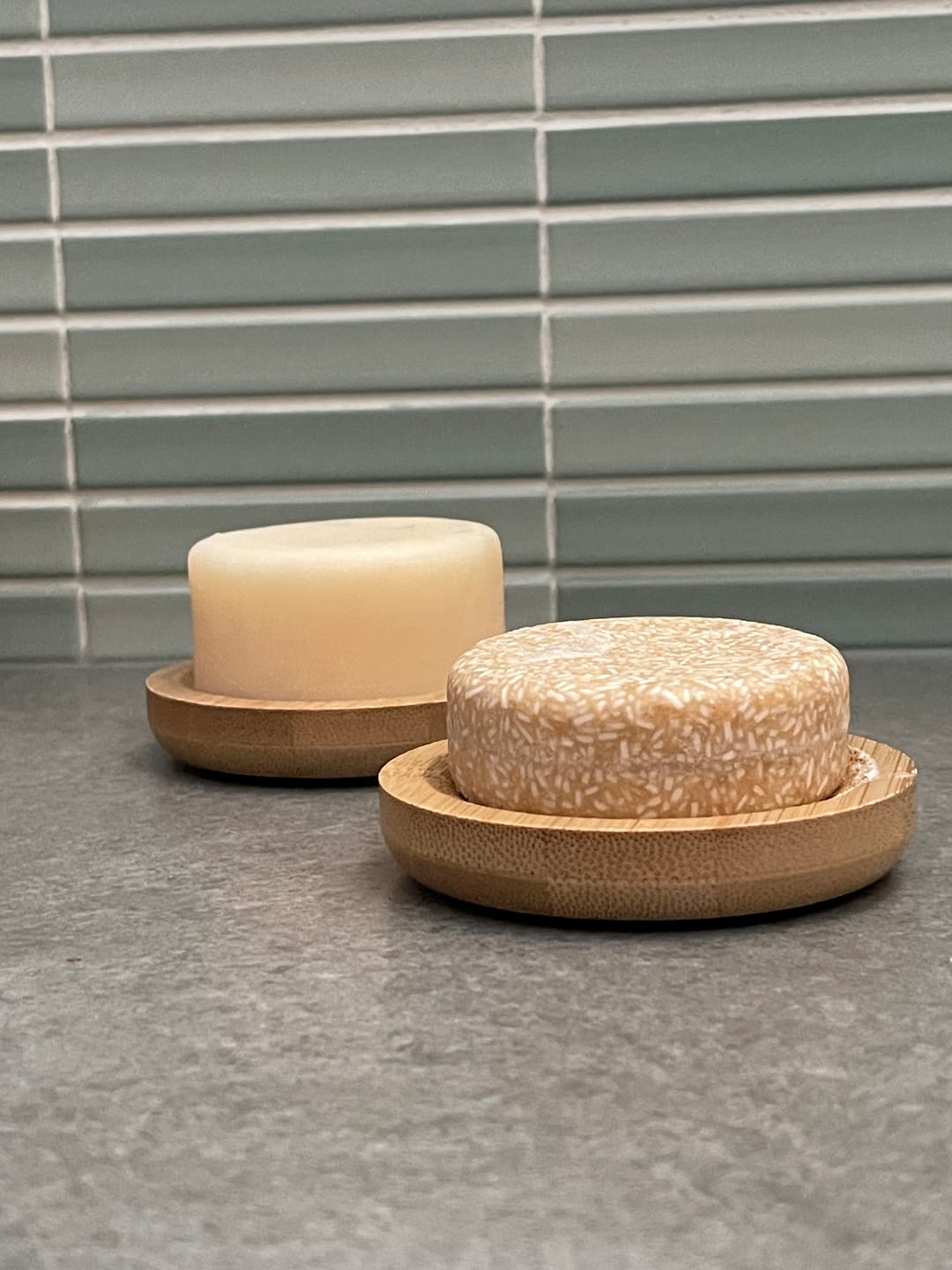 Customer photo review of Ginger Conditioner Bar