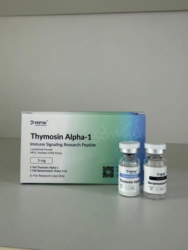 Customer photo review of Thymosin Alpha-1 Lyophilized Vial + Sterile Water