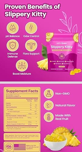 Customer photo review of Feminine Probiotics & Intimate Wellness Gummies for Women - Pineapple Flavor, 60 Count