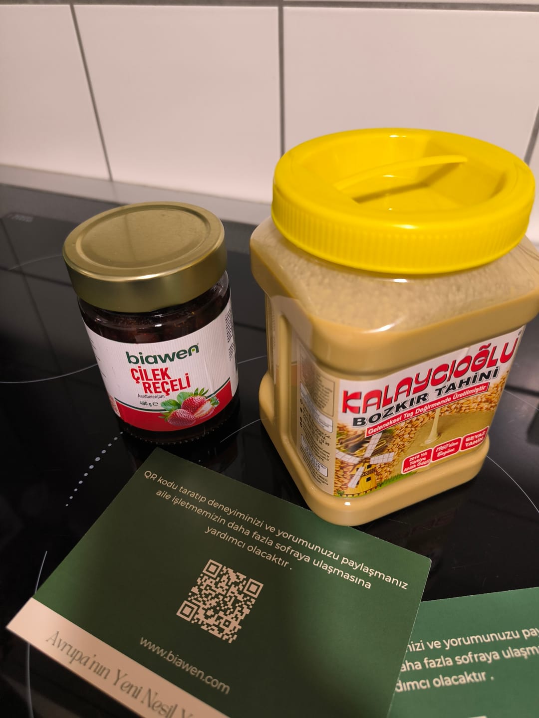 Customer photo review of Çilek Reçeli