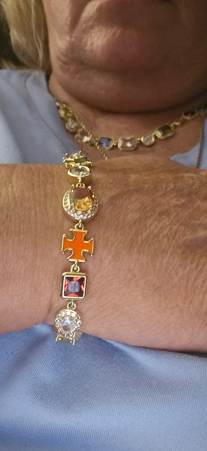 Customer photo review of Solstice Gemstone Bracelet