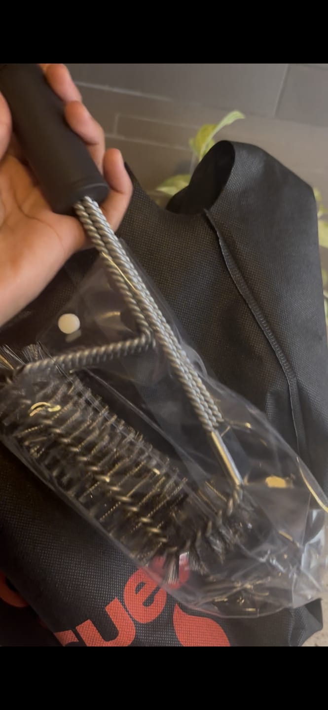 Customer photo review of Brander The Threesome Grill Brush