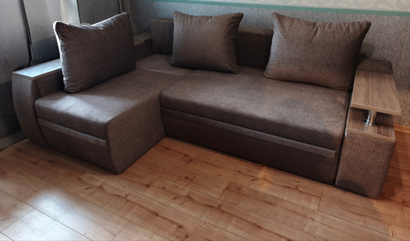 Customer photo review of Minkštas kampas Holiday