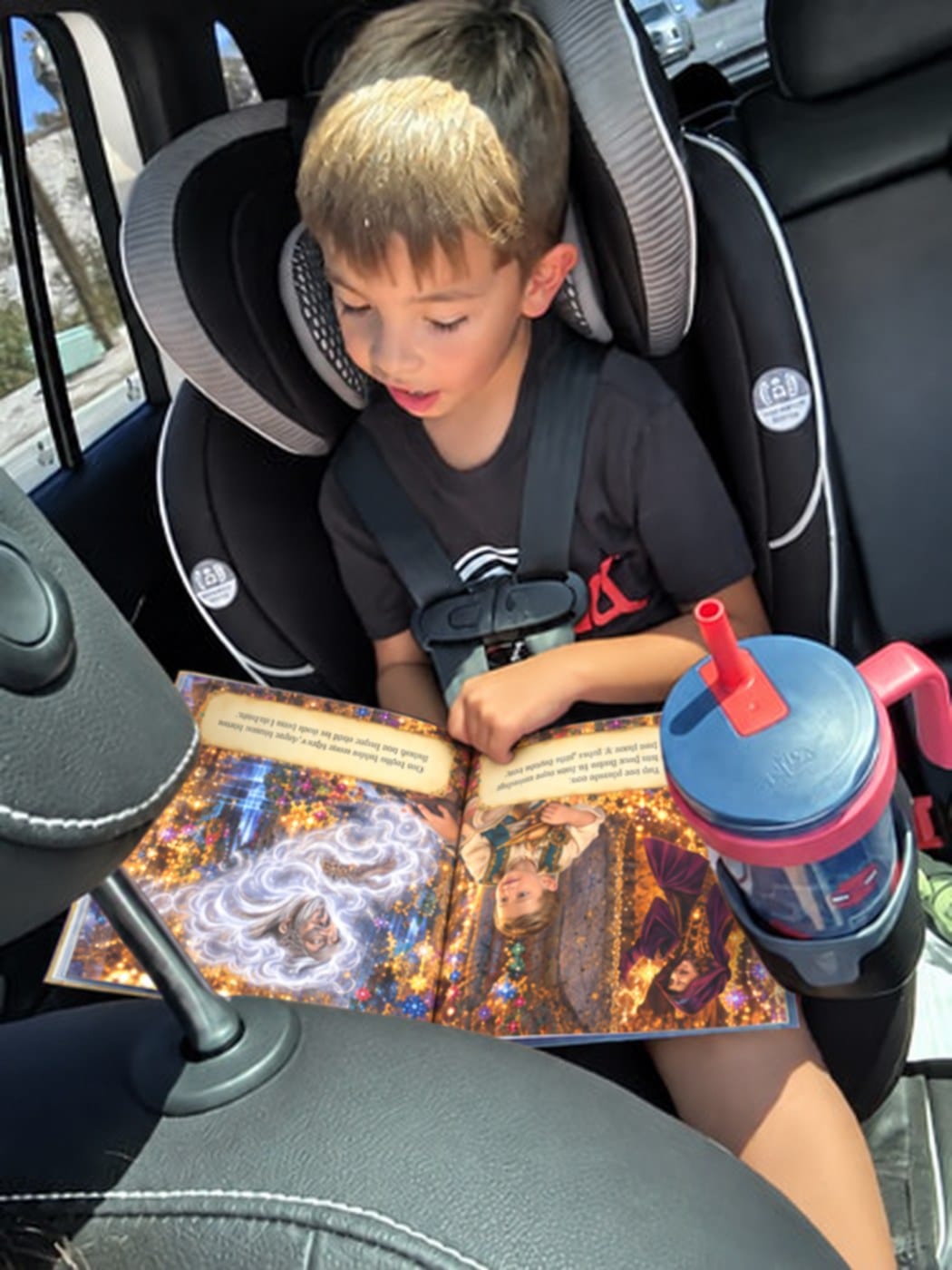 Customer photo review of Amelia and the Beast’s Enchanted Castle — Personalized Storybook