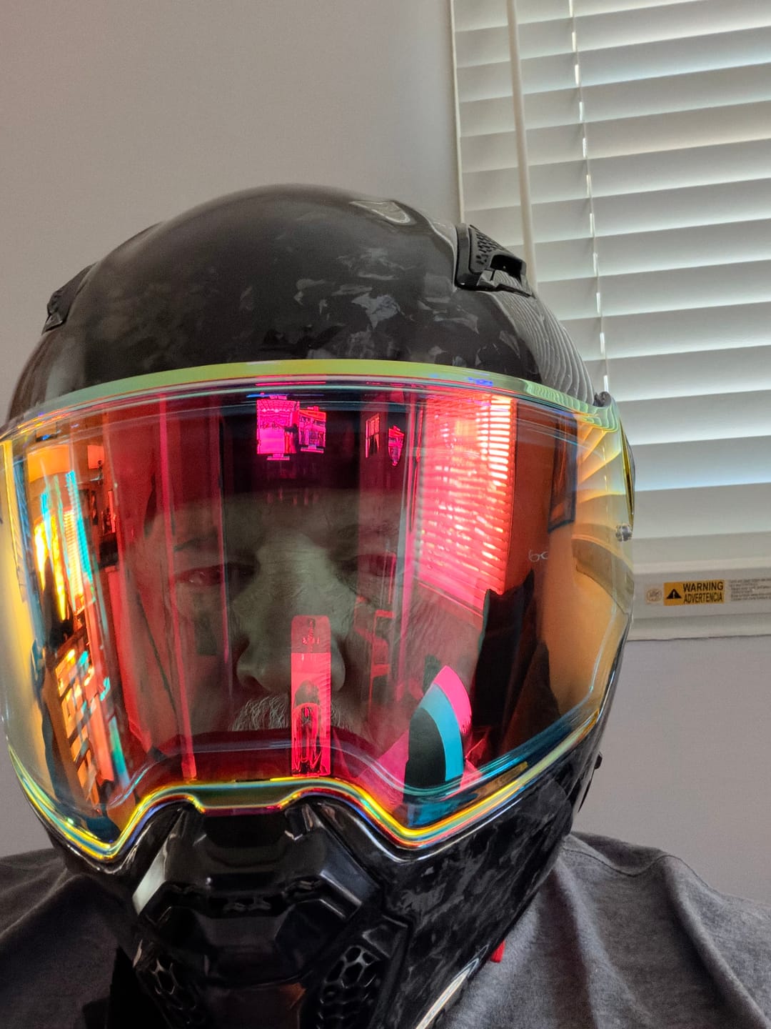 Customer photo review of C6 Shield Outer- Photochromic Red