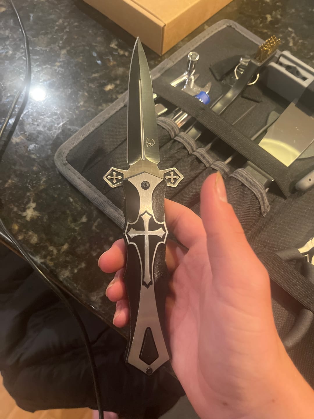 Customer photo review of Mystery Pocket Knife - Single