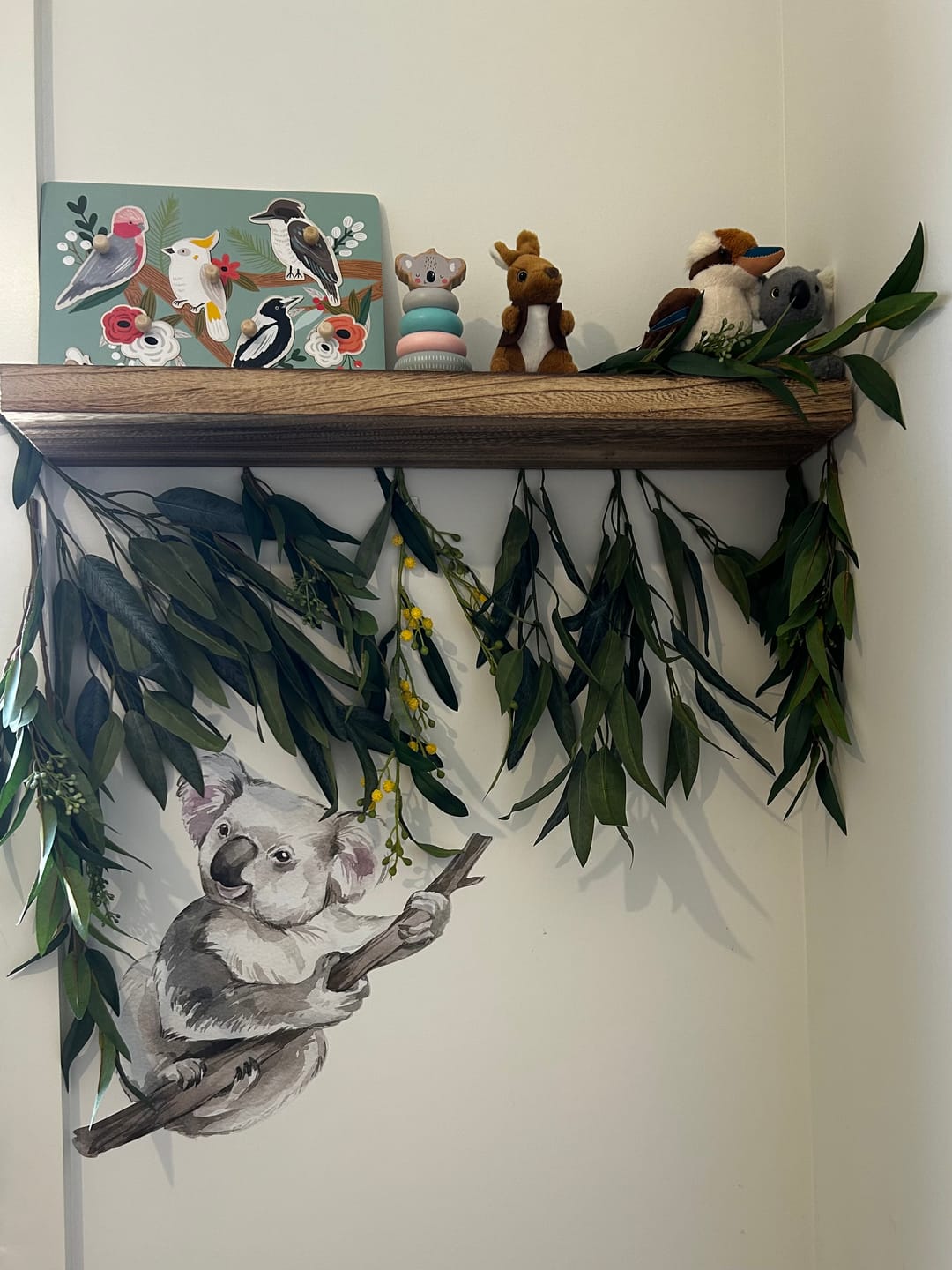 Customer photo review of Pick 4 Australian Animal Wall Stickers
