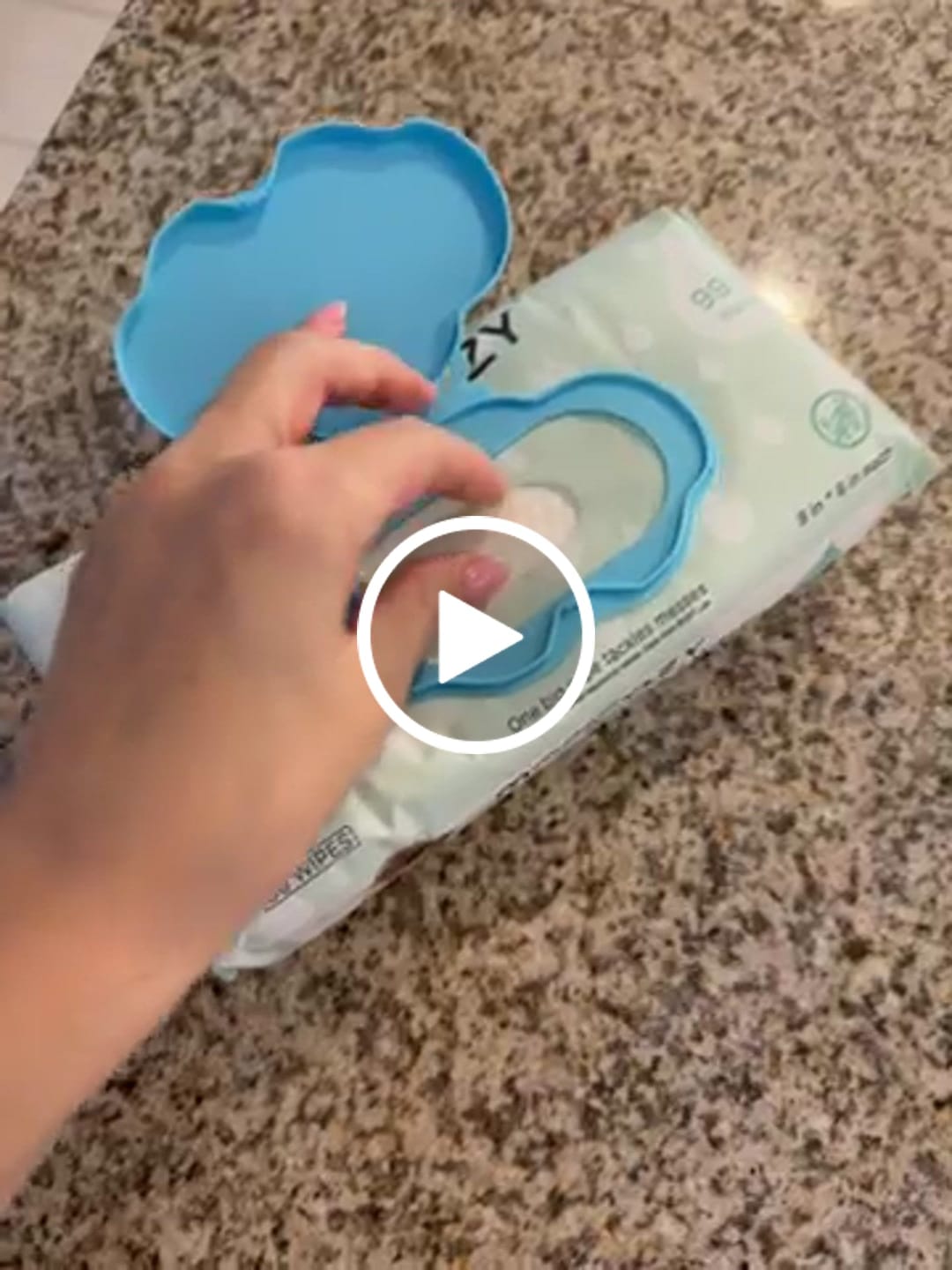 Customer video review of Momcozy Largest Water Wipes 99% Water Based Wipes for Sensitive Skin (Unscented)