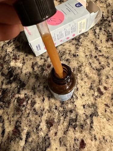 Customer photo review of Kids Zeolite Liquid Drops with Vitamin B12 and D3, Berry Flavor, 30 Servings
