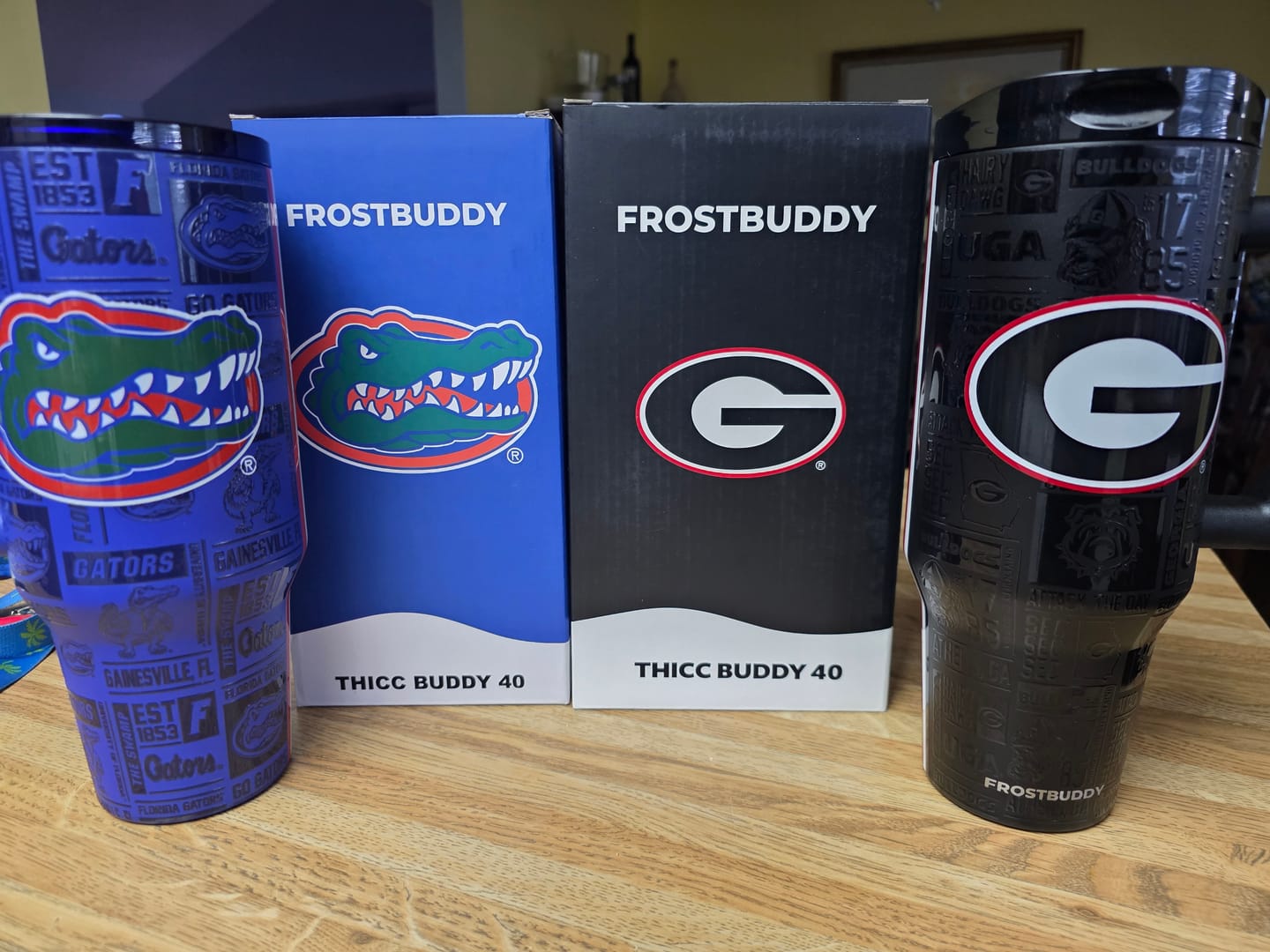 Customer photo review of Thicc Buddy 40oz | Georgia Bulldogs | Legacy