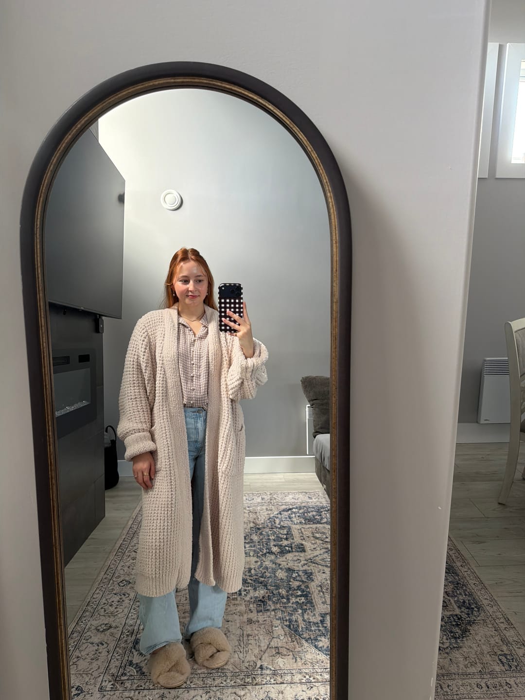 Customer photo review of Ladies Waffle Robes