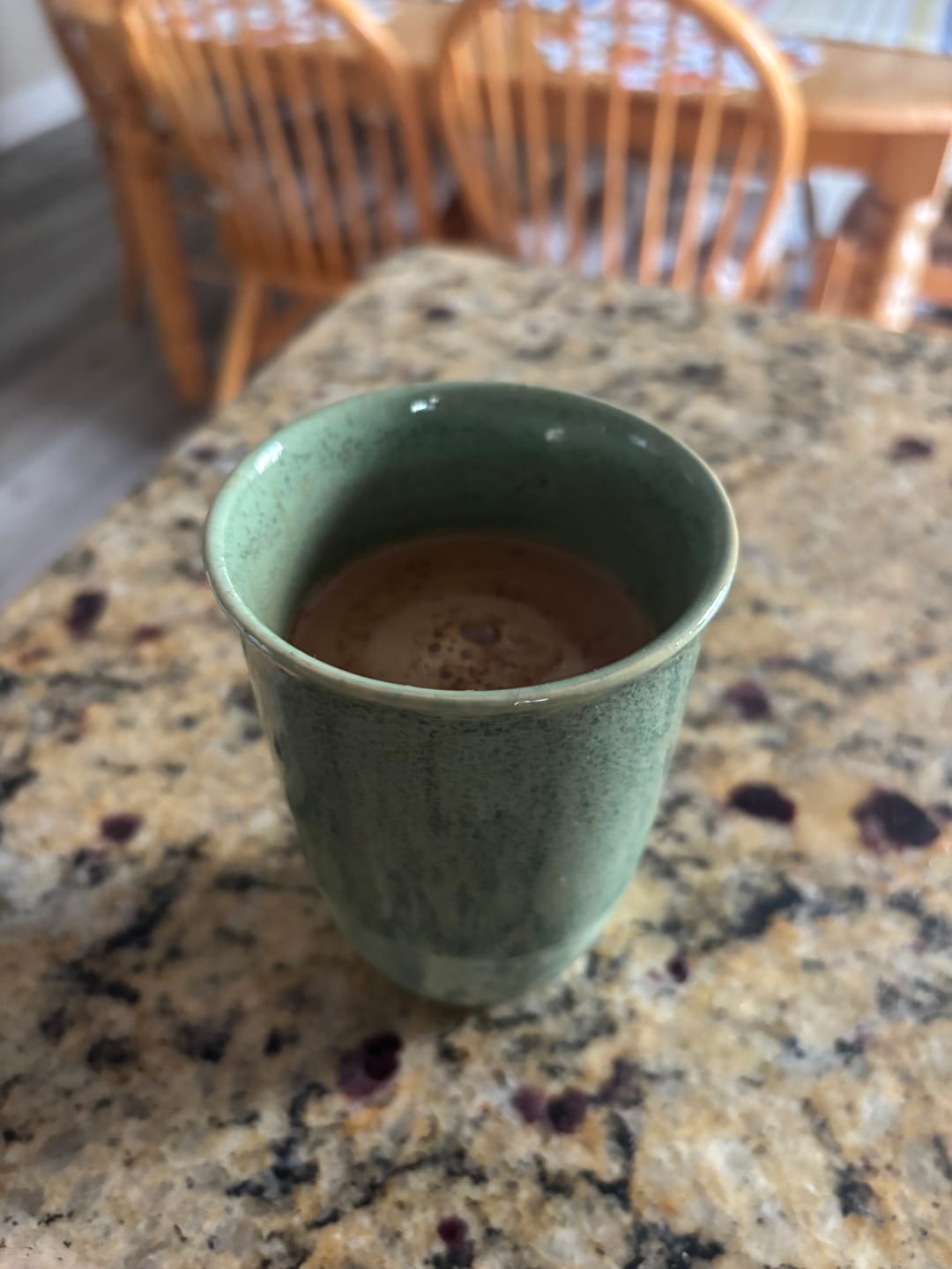 Customer photo review of Emerald Cup 12oz