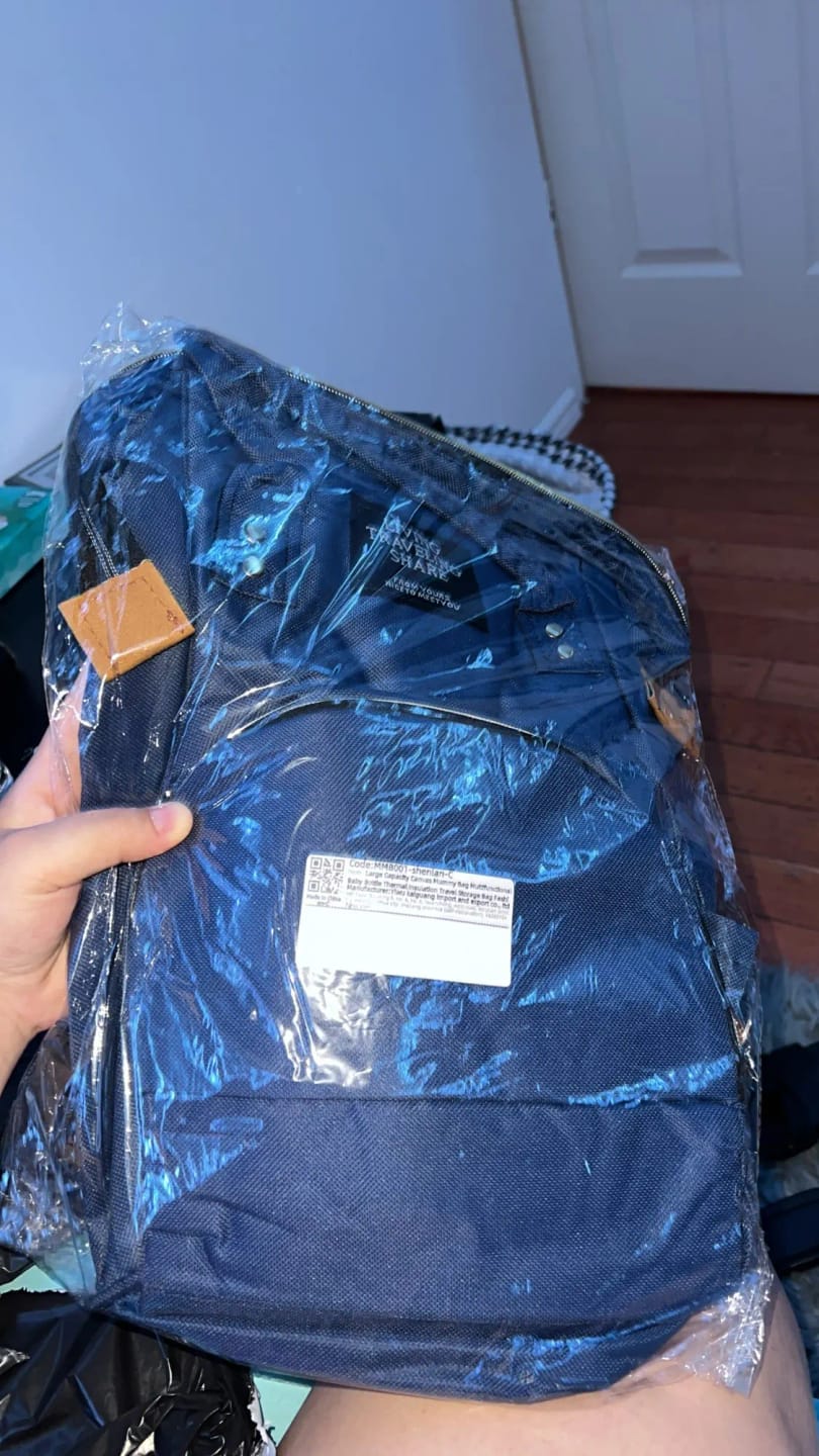 Customer photo review of Wayfold™ Diaper Backpack with Changing Station