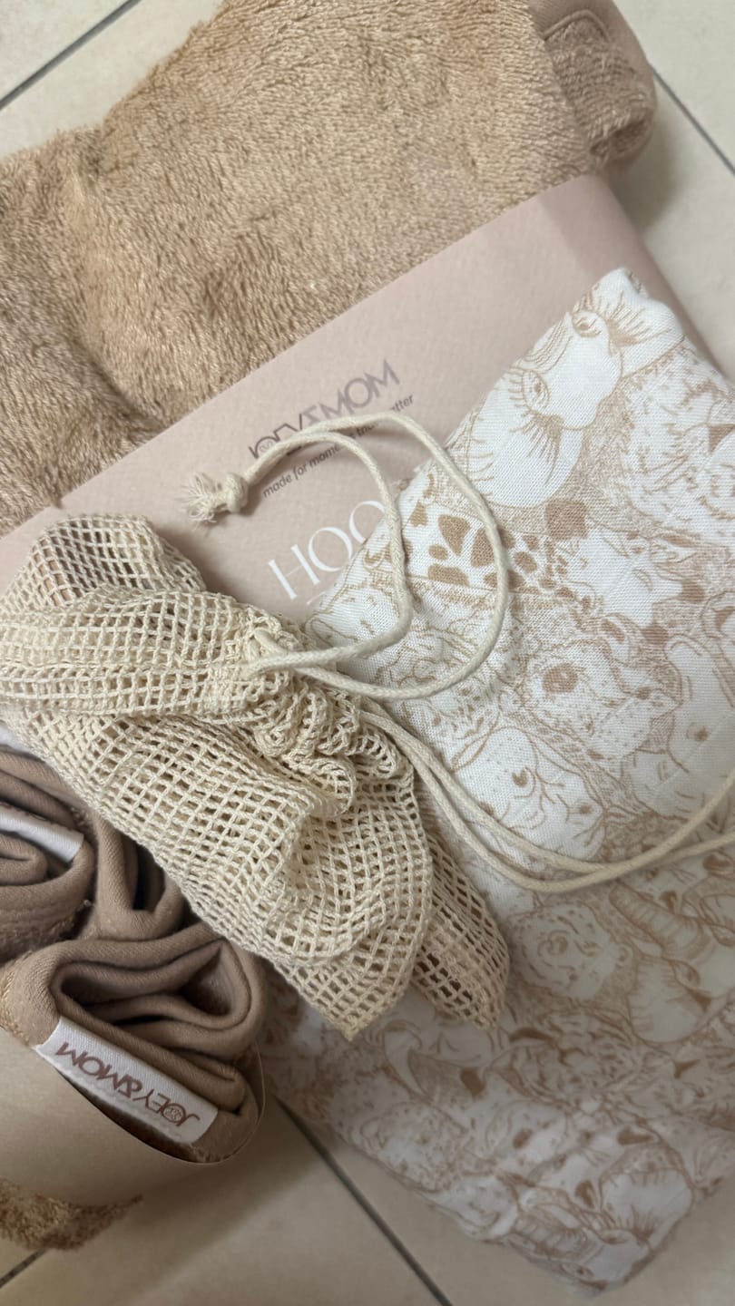 Customer photo review of Baby Hooded Towel (Bamboo-Cotton)