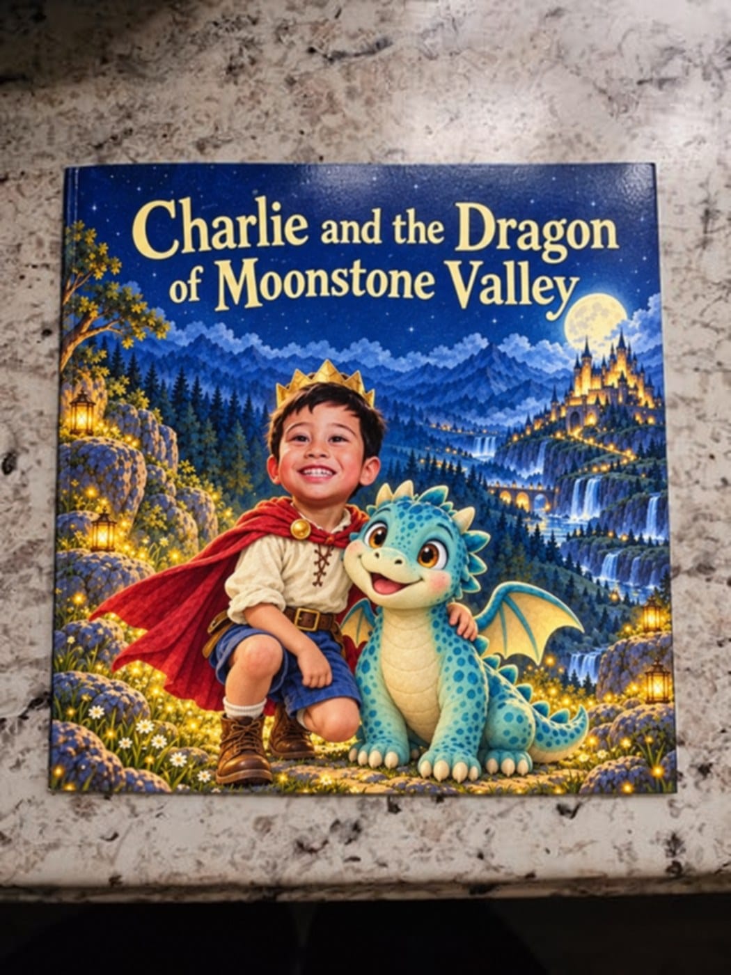 Customer photo review of Amelia and the Beast’s Enchanted Castle — Personalized Storybook