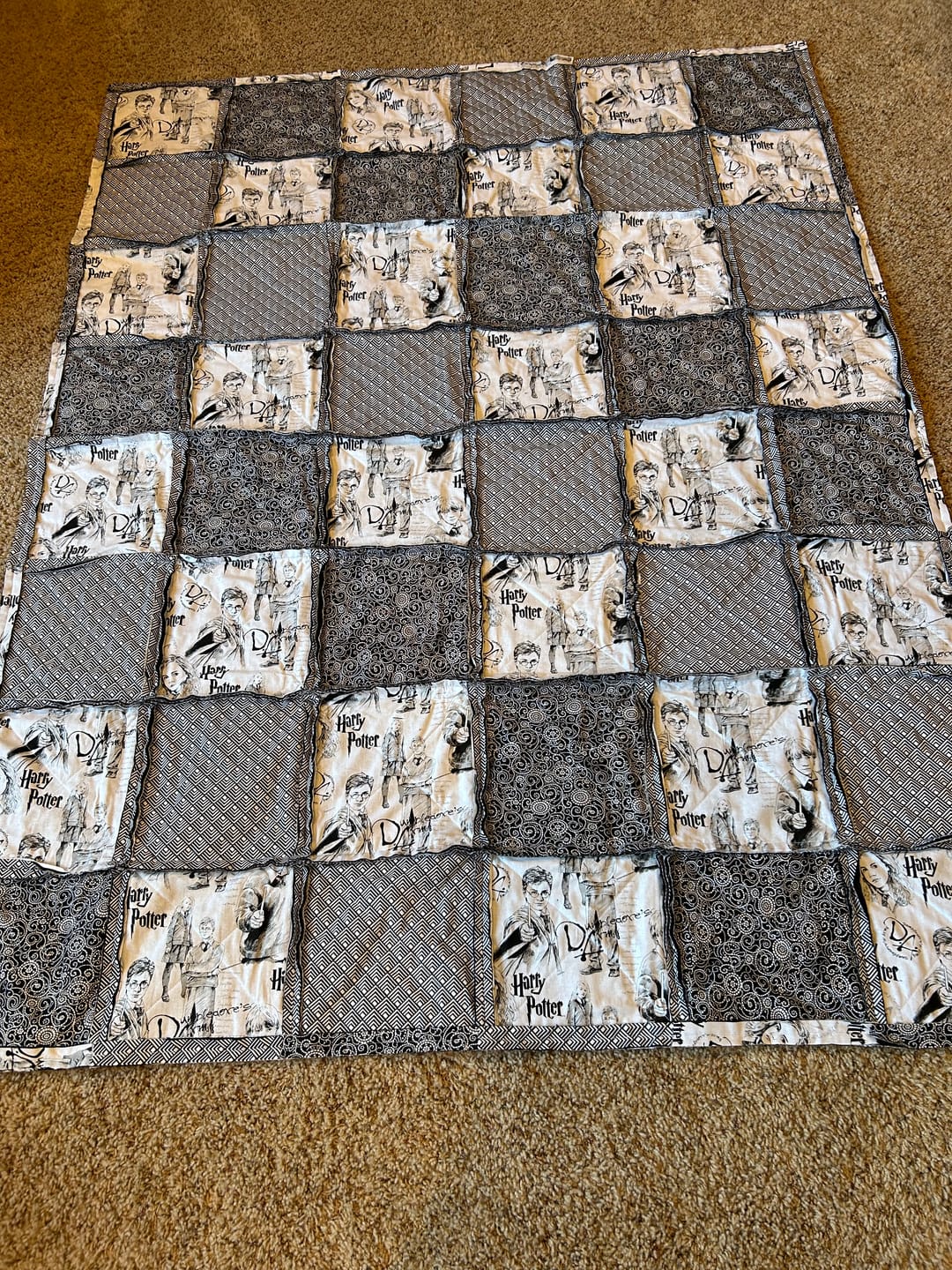 Customer photo review of CLEARANCE - $30 Whole 8 Yard Bolt Harry Potter™  Mystery of Magic