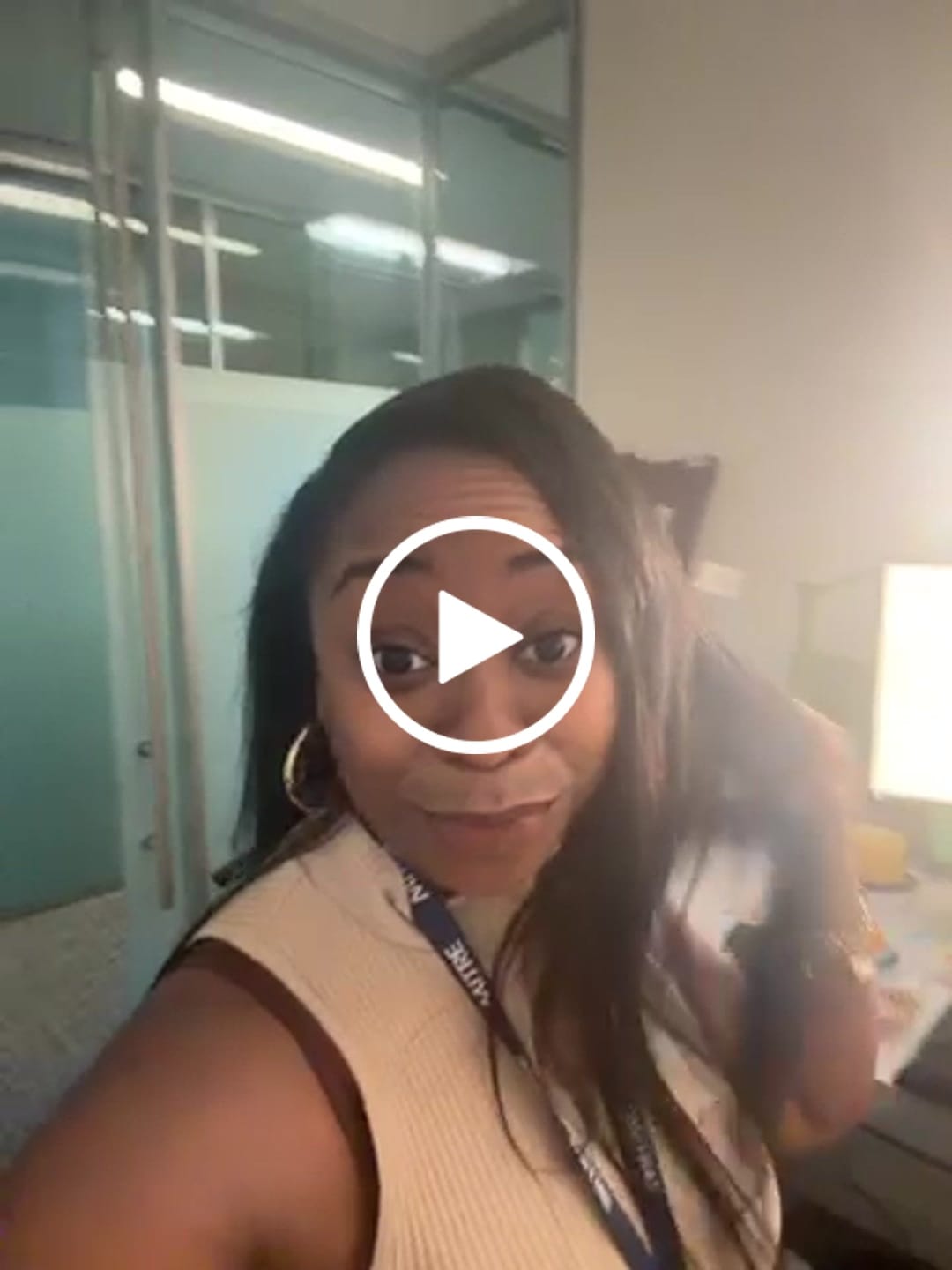 Customer video review of Cambodia Virgin Hair Silky Straight Human Hair Bundles Natural Color
