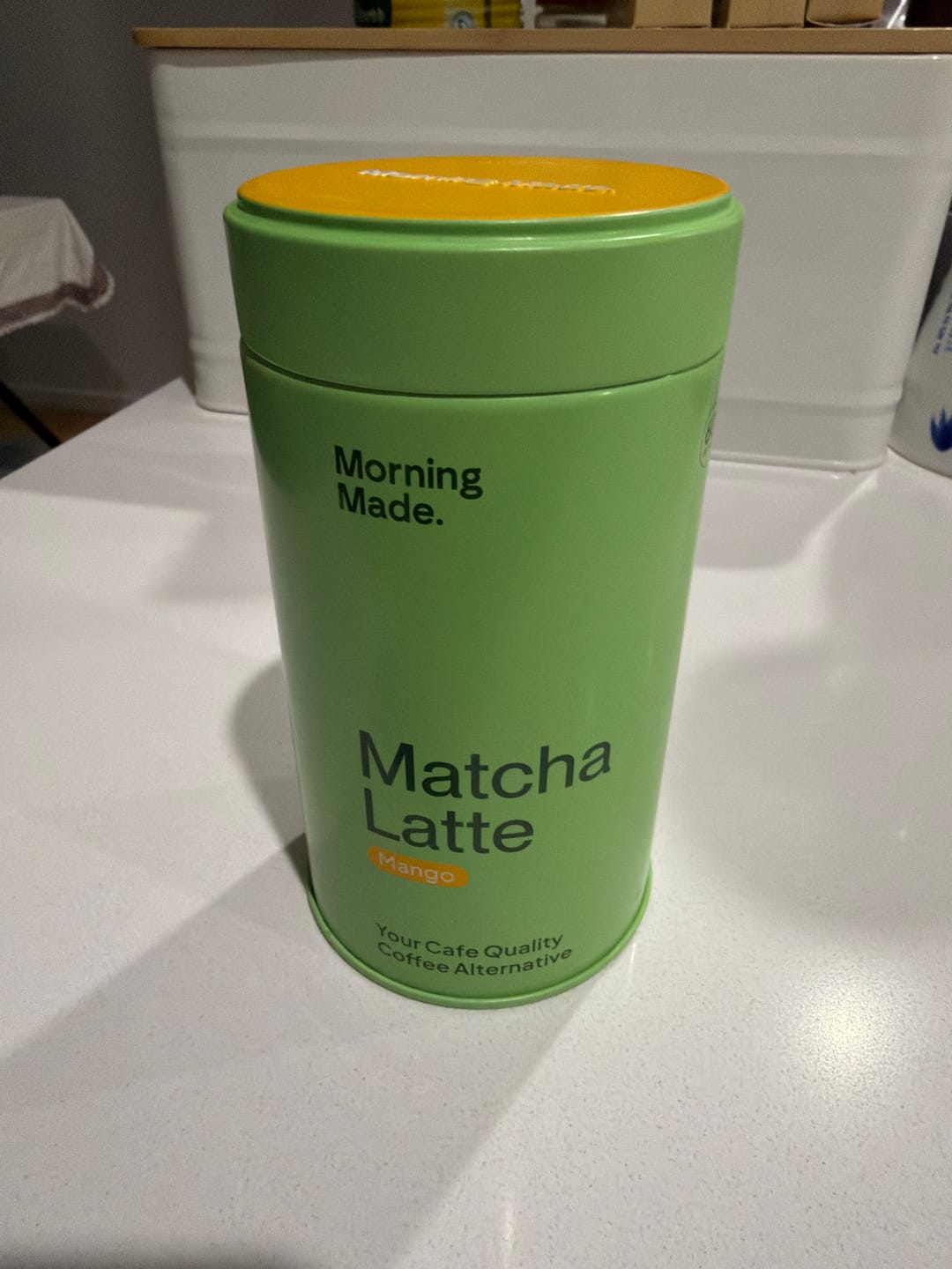 Customer photo review of Mango Matcha Latte