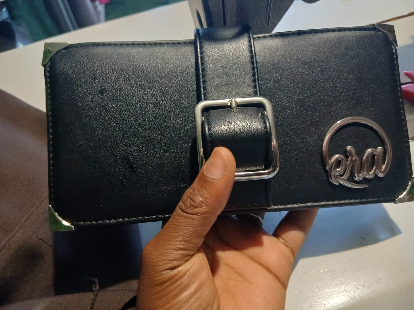 Customer photo review of Black ERA Signature Wallet