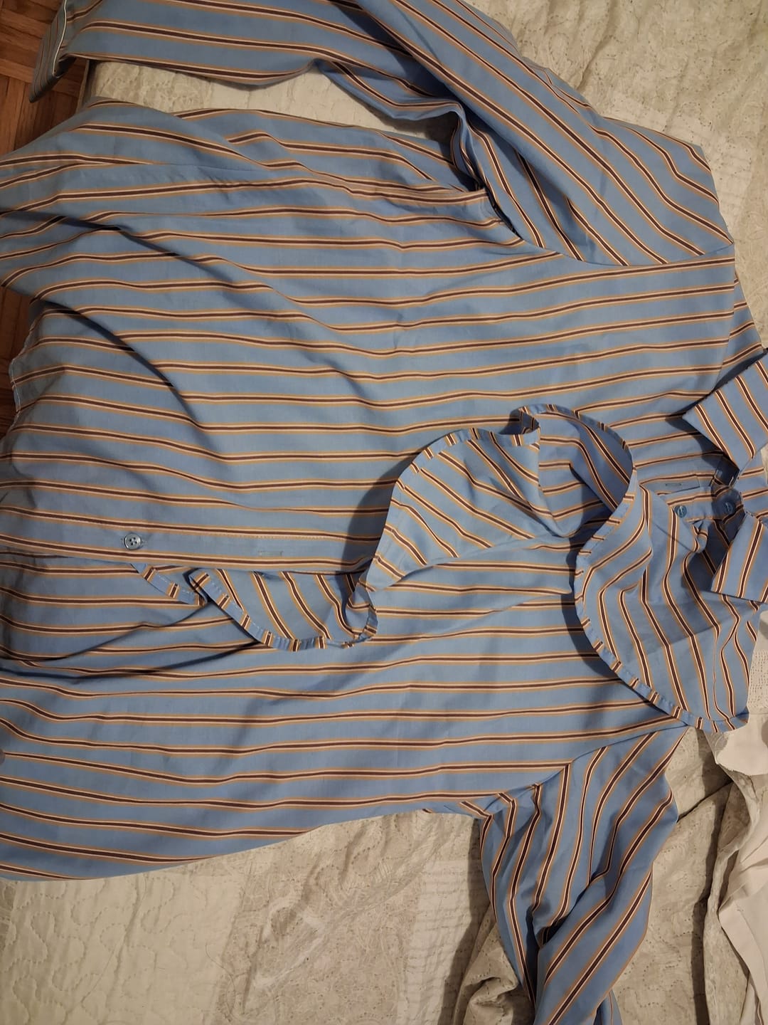 Customer photo review of CAMICIA BELLA CELESTE