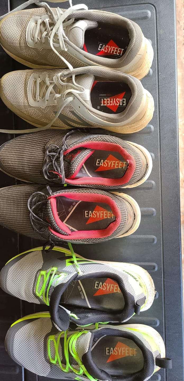 Customer photo review of EASYFEET Core Energy - Strong High Arch Support Insoles for Daily Comfort (High Arch)