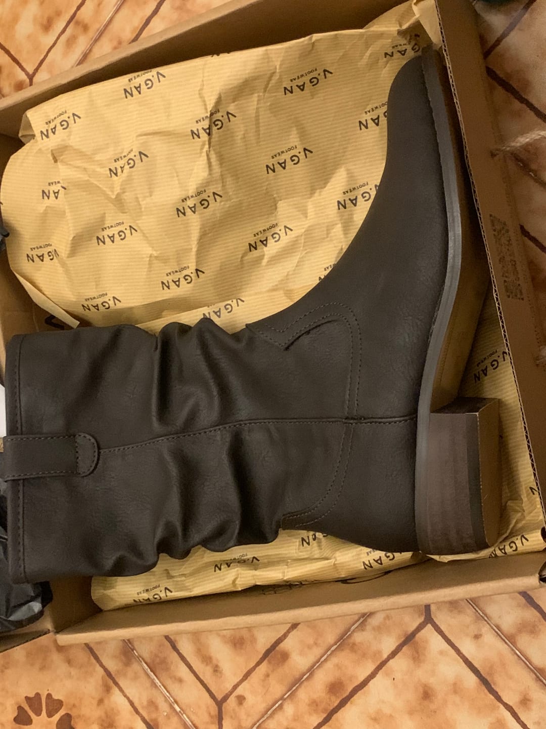 Customer photo review of Prune Western Boots