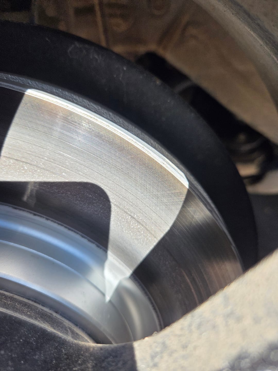Customer photo review of Front Rear Coated Disc Brake Rotors And Ceramic Pads Kit For Toyota Camry RAV4 Lexus ES350 Avalon ES300h UX250h UX200 C-HR ES250 Venza KGC-101027