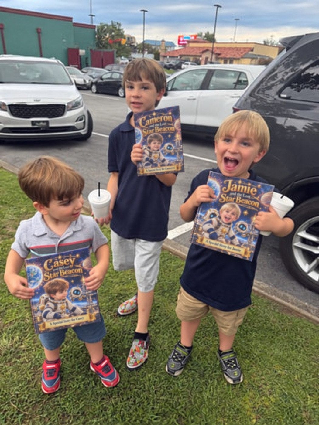 Customer photo review of Amelia and the Beast’s Enchanted Castle — Personalized Storybook