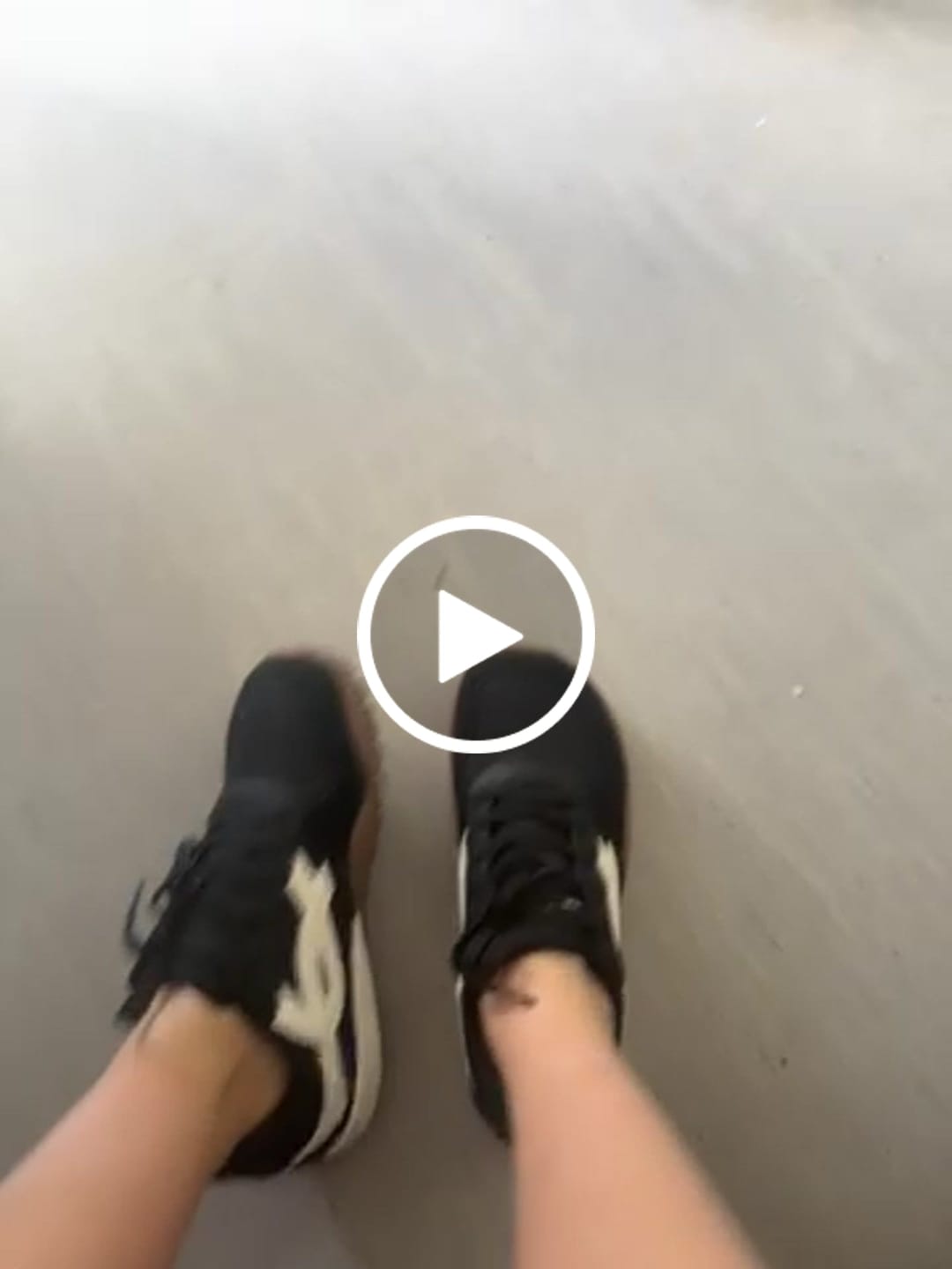 Customer video review of Sienna - Wide Toe Sneakers
