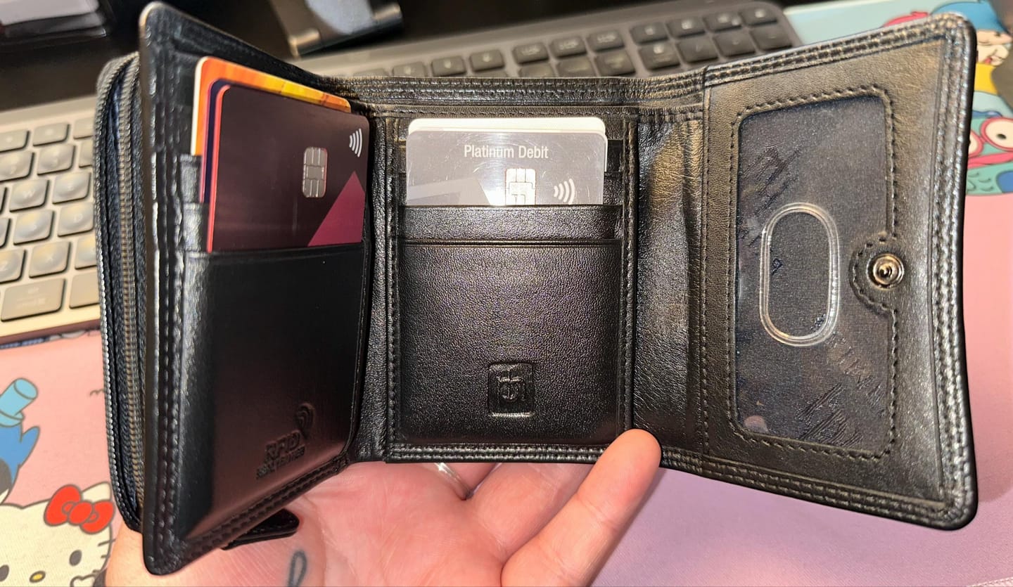 Customer photo review of Soft Leather Purse – Giorgia Verona
