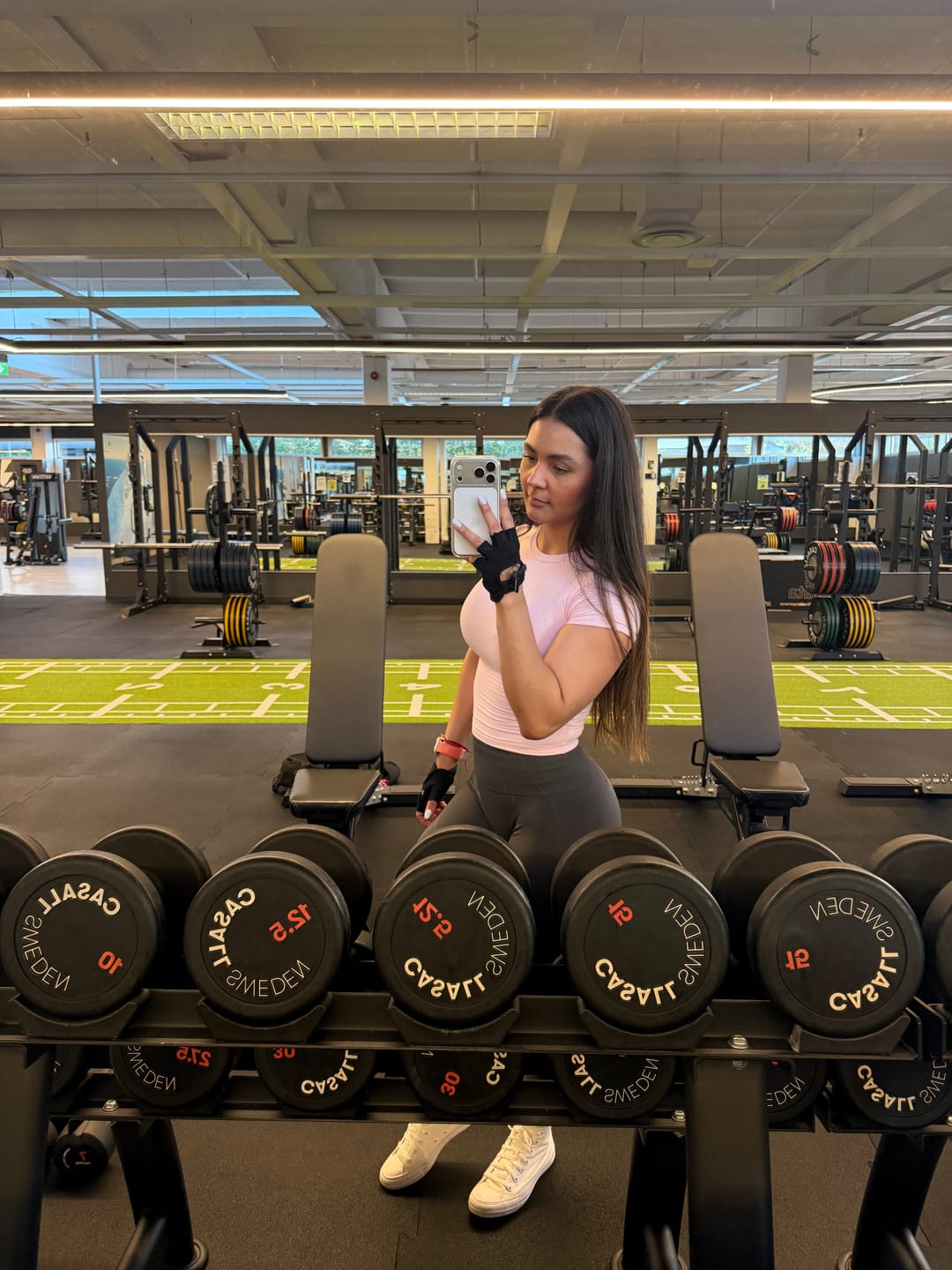Customer photo review of W4279 - Studio Edit Fitted Tee - New Colors