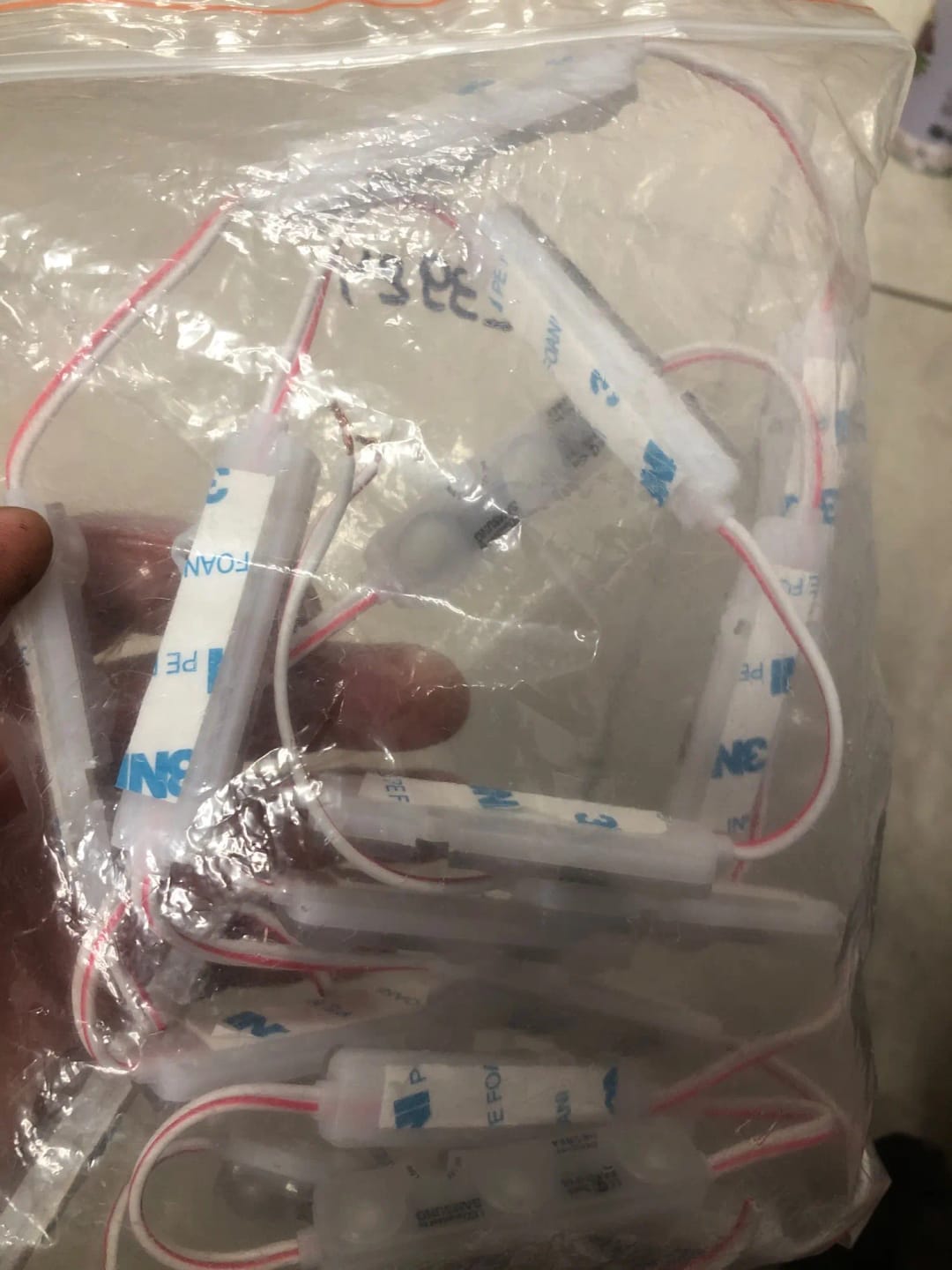 Customer photo review of Chip SMD 5630 3 LED Module Lighting DC12V IP68 Waterproof Superbright Red Blue Green White Led Modules