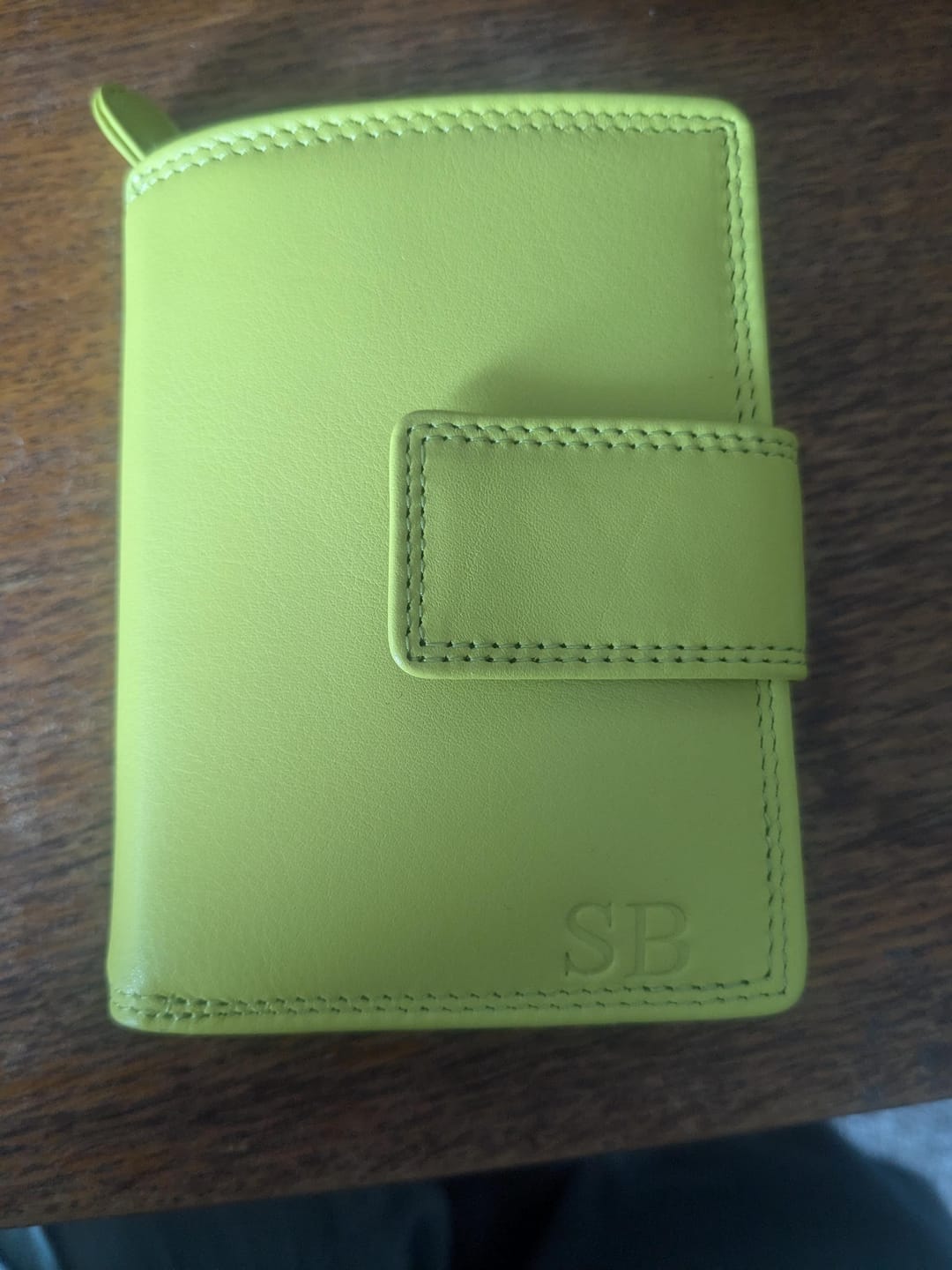 Customer photo review of Soft Real Leather Trifold Purse with RFID Protection - Isabella Verona