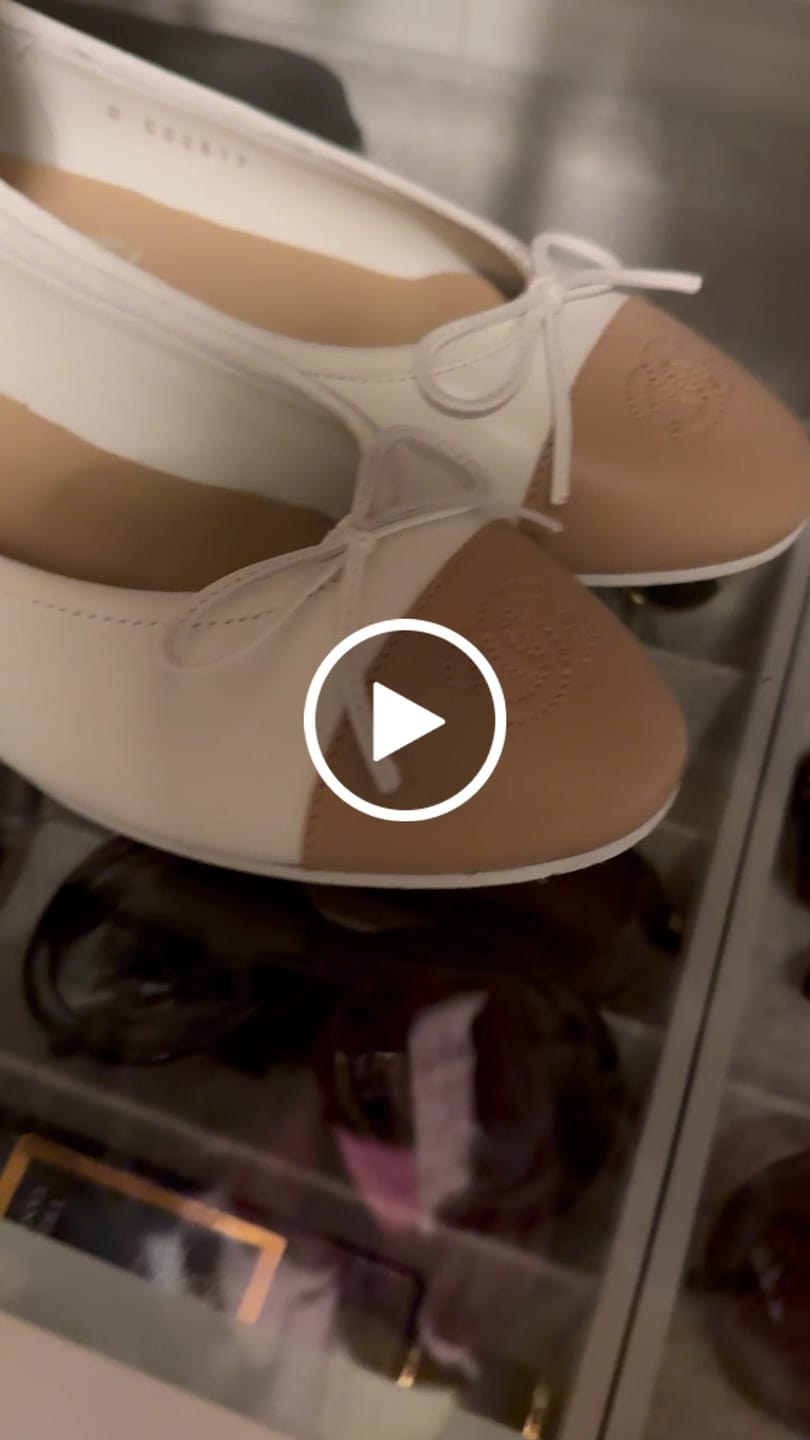 Customer video review of Chanel 2026 Ballet Flat Pink Mesh Suede 697400