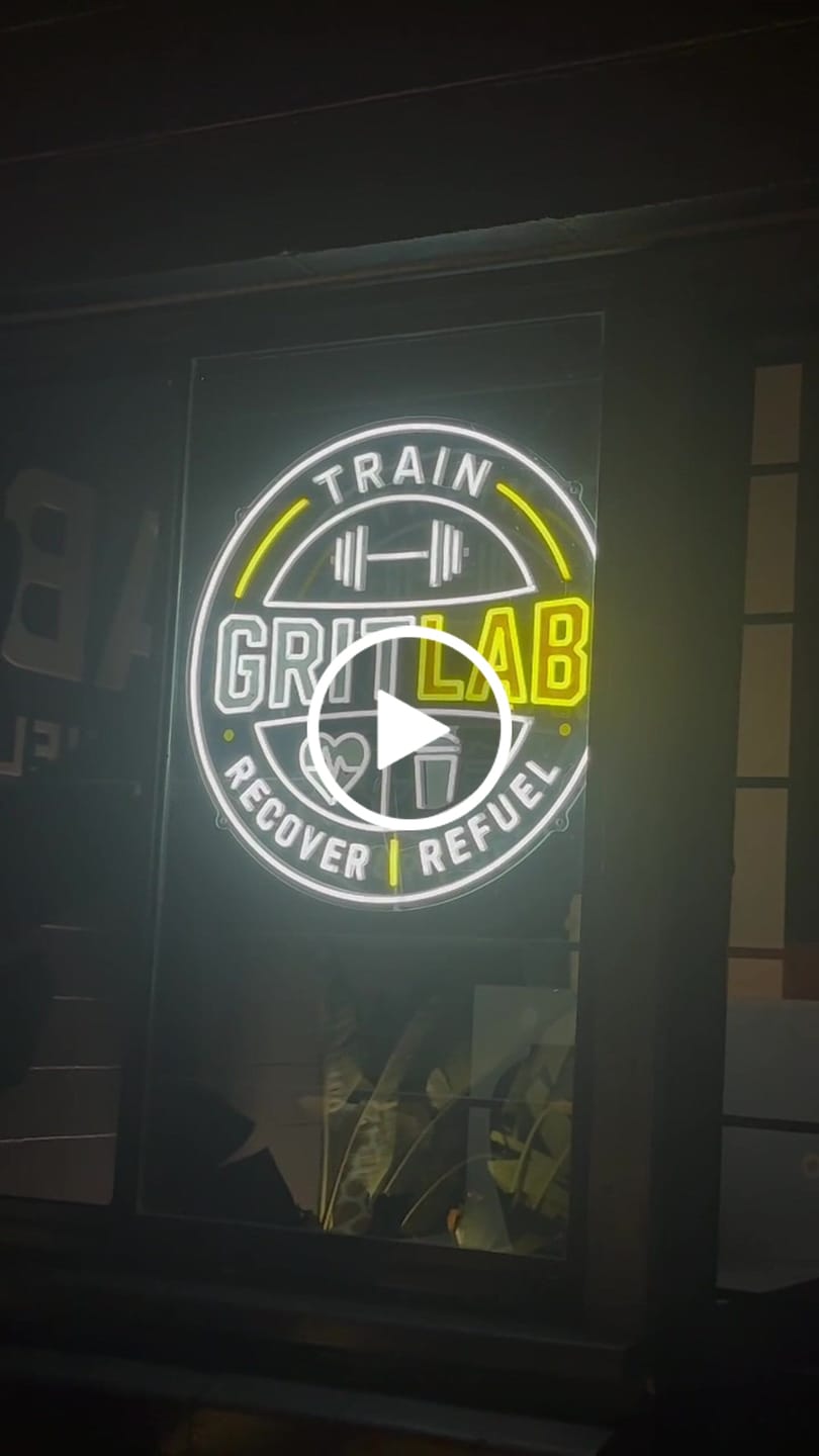Customer video review of GRITLAB | LED Neon Sign
