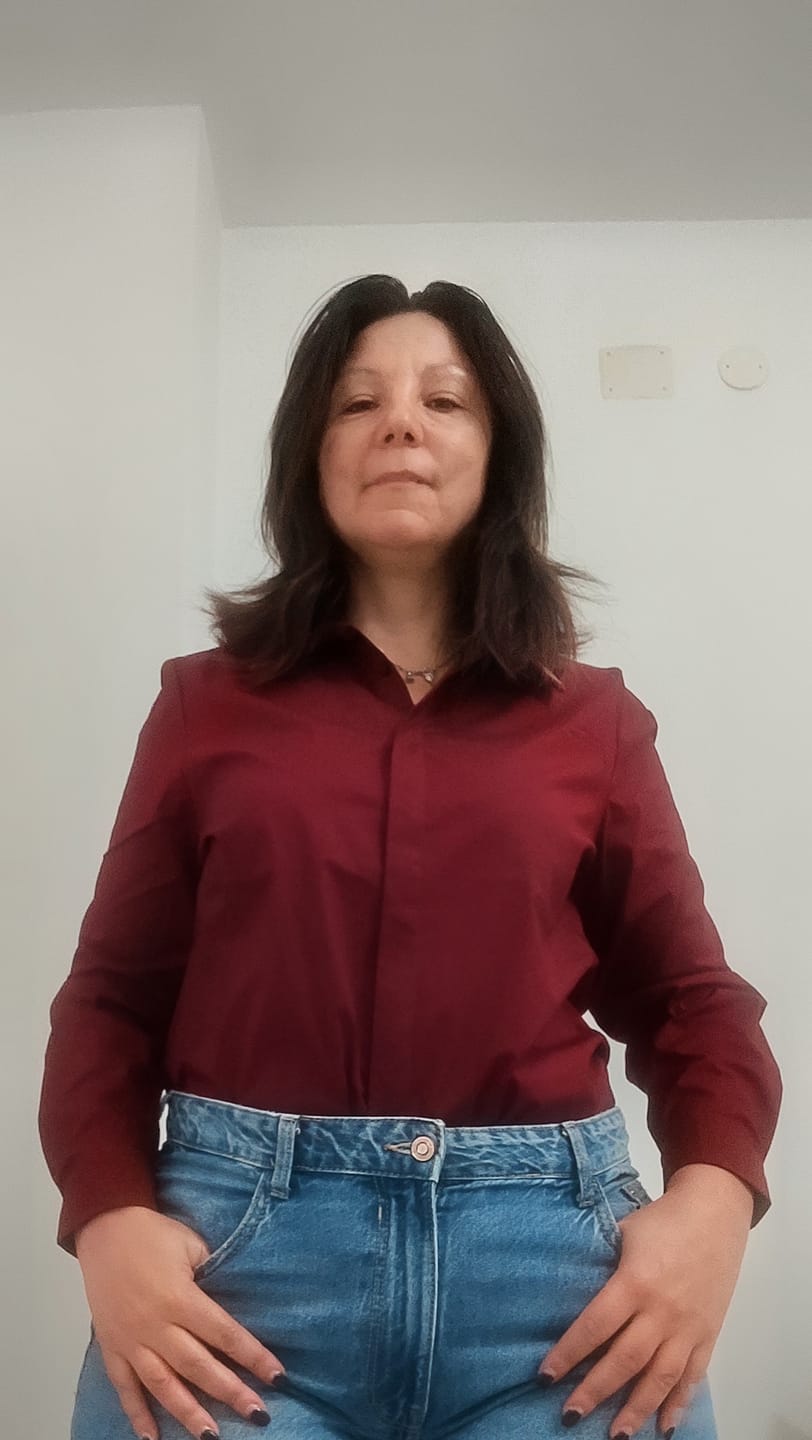 Customer photo review of CAMICIA ADRY BORDEAUX