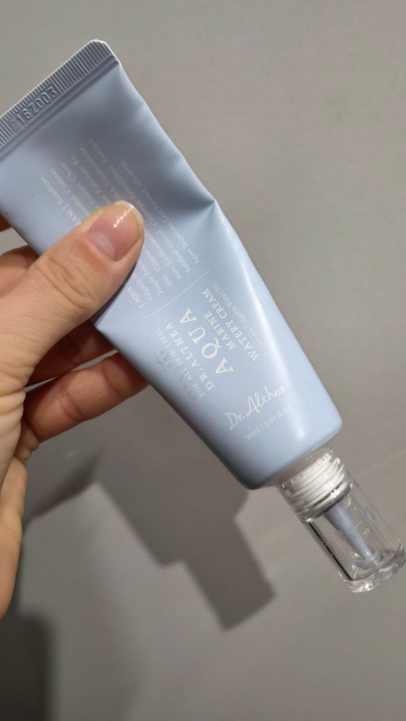 Customer photo review of Viegls mitrinošais krēms Dr. Althea Aqua Marine Watery Cream