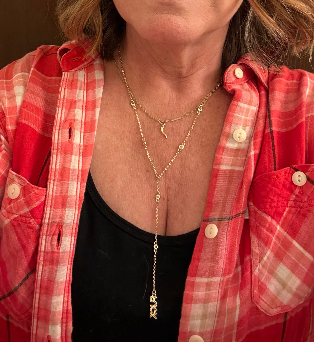 Customer photo review of Fuck Necklace