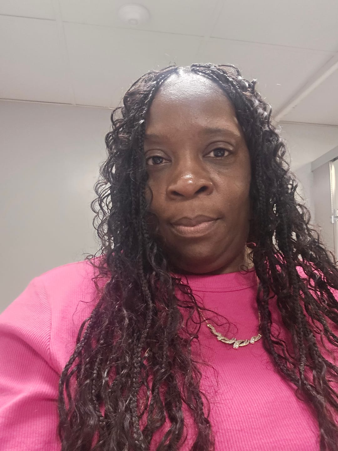 Customer photo review of Deep Wave Bulk Hair Extensions for Braiding