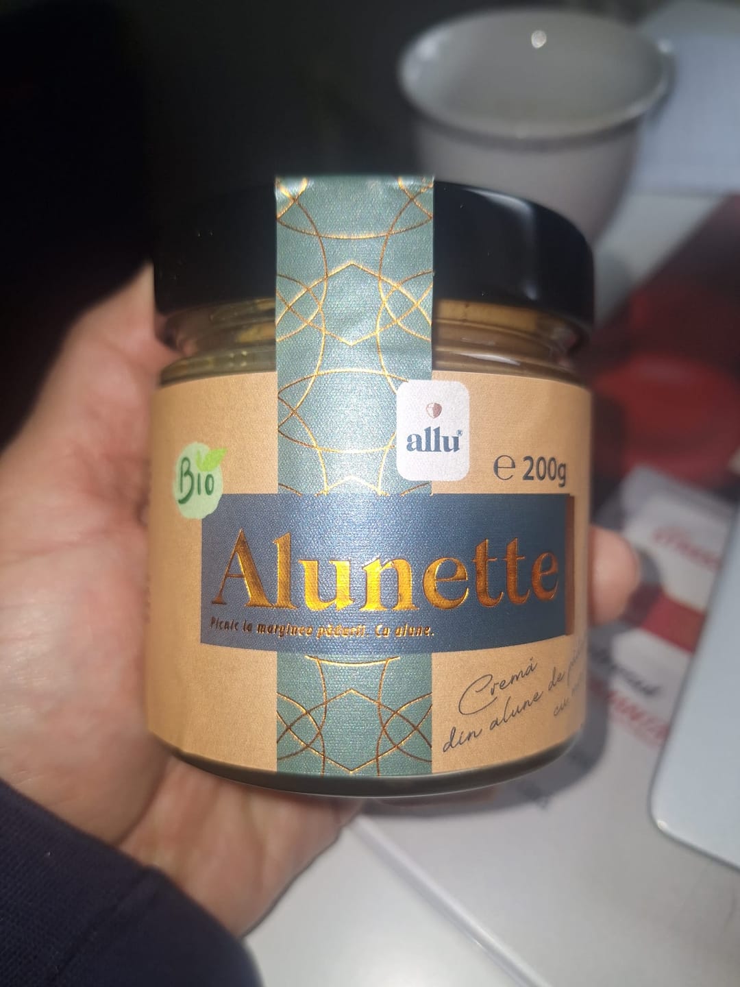 Customer photo review of Alunette miere - cremă de alune de pădure 85%, BIO, 200g