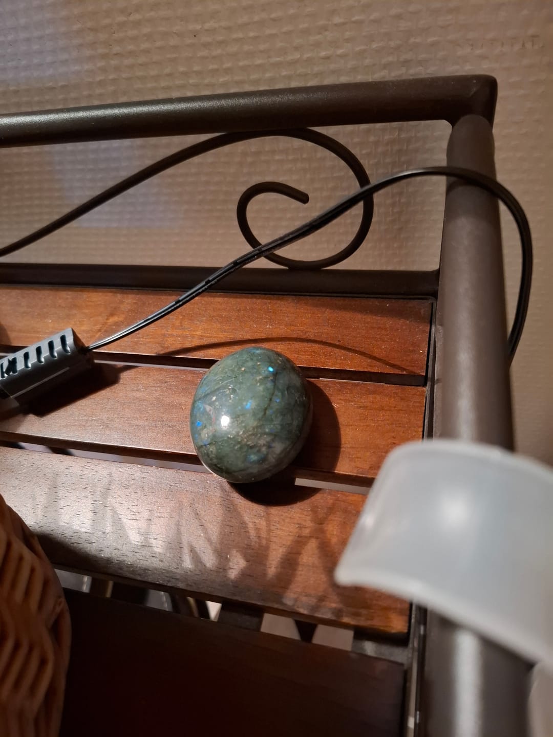 Customer photo review of Galet en Labradorite – Symbole de Protection