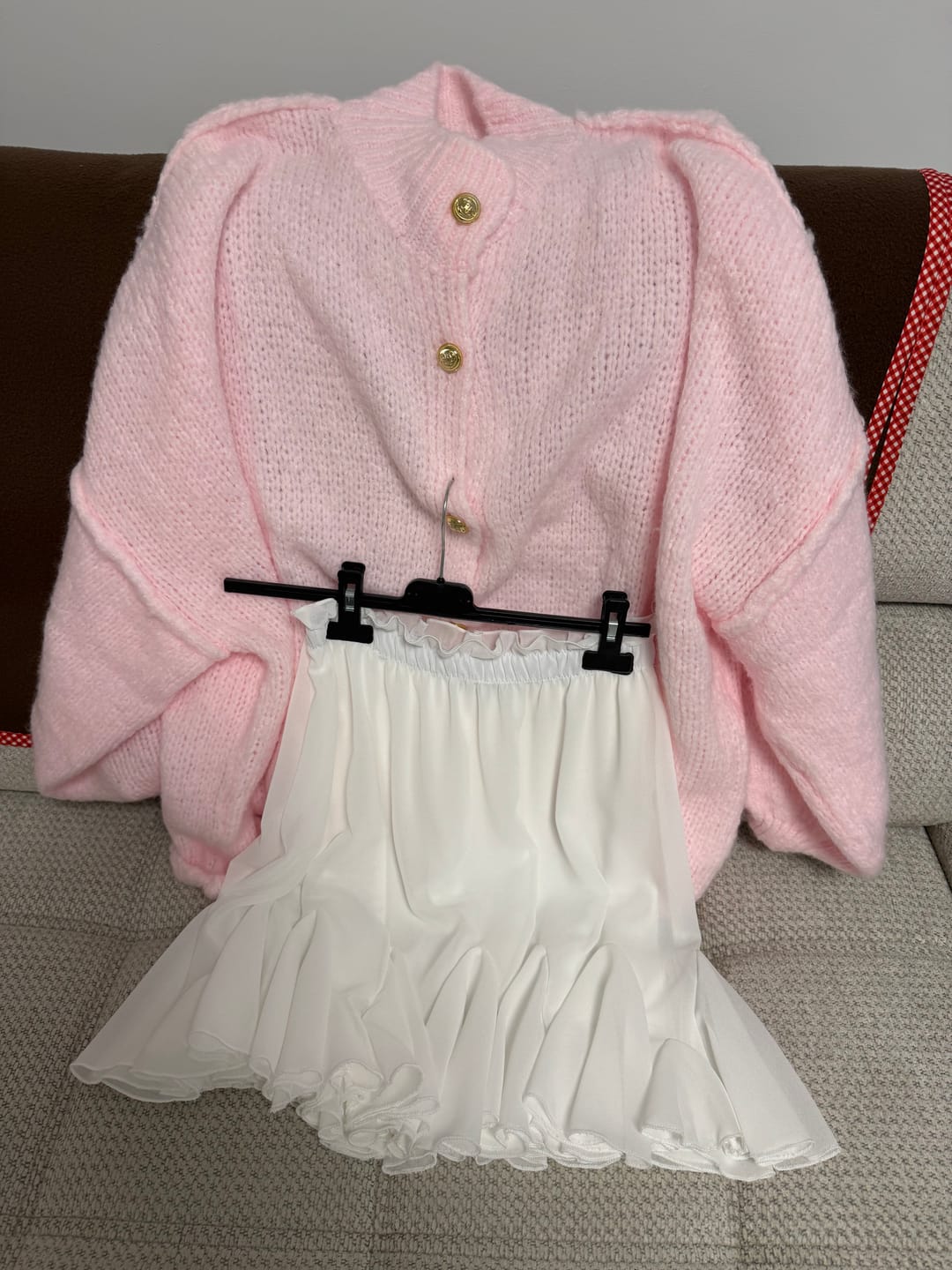 Customer photo review of Oversized Cardigan "CozyGlam"