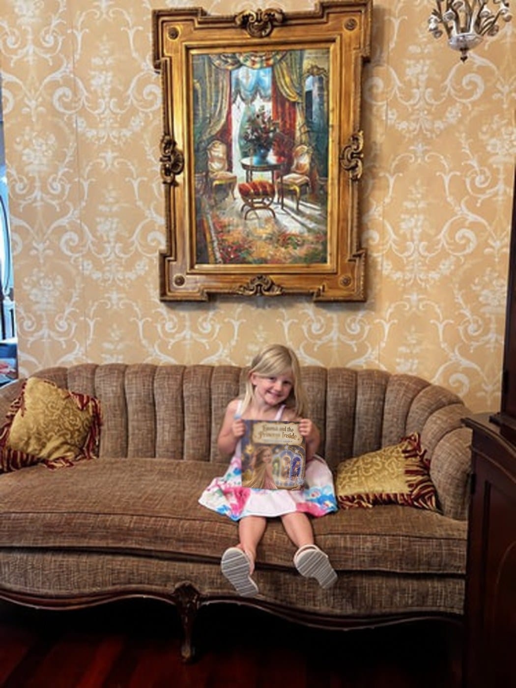 Customer photo review of Amelia and the Beast’s Enchanted Castle — Personalized Storybook