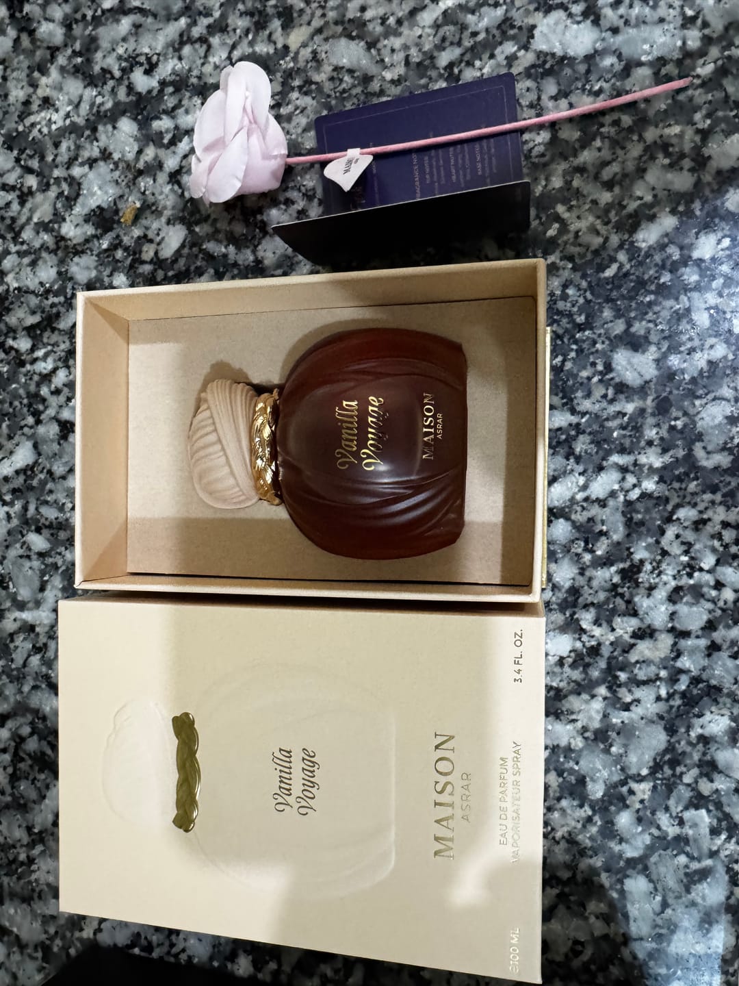 Customer photo review of VANILLA VOYAGE