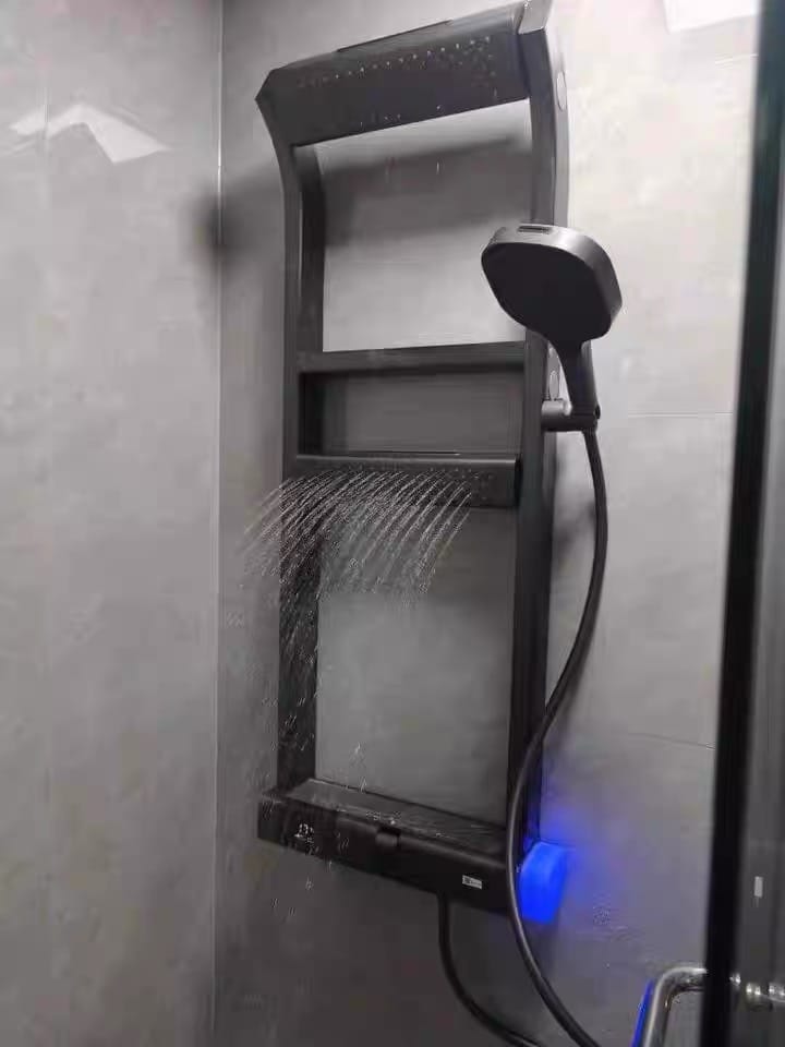 Customer photo review of Modern Bathroom Shower Set with Premium Shower Features